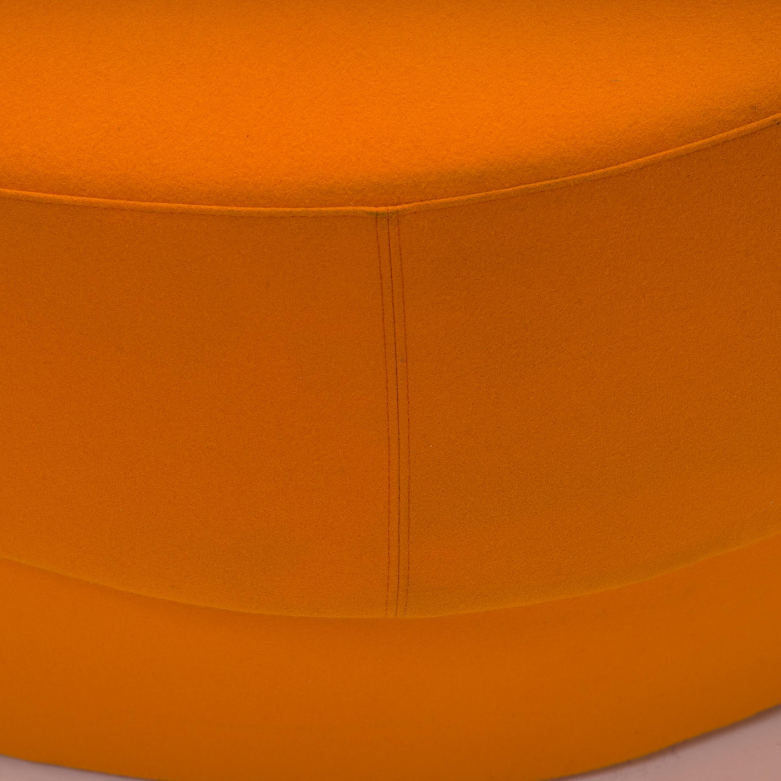 Tacchini par Pearson Lloyd - Canapés polaires orange, ensemble de 2 4