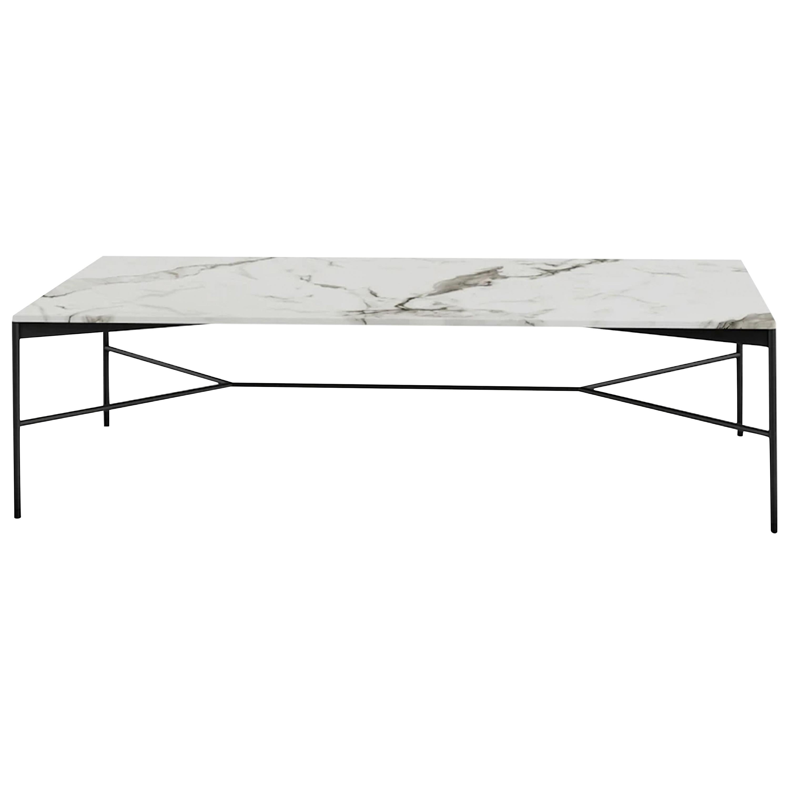 Table basse Tacchini Chill-Out en marbre conçue par Gordon Guillaumier en vente