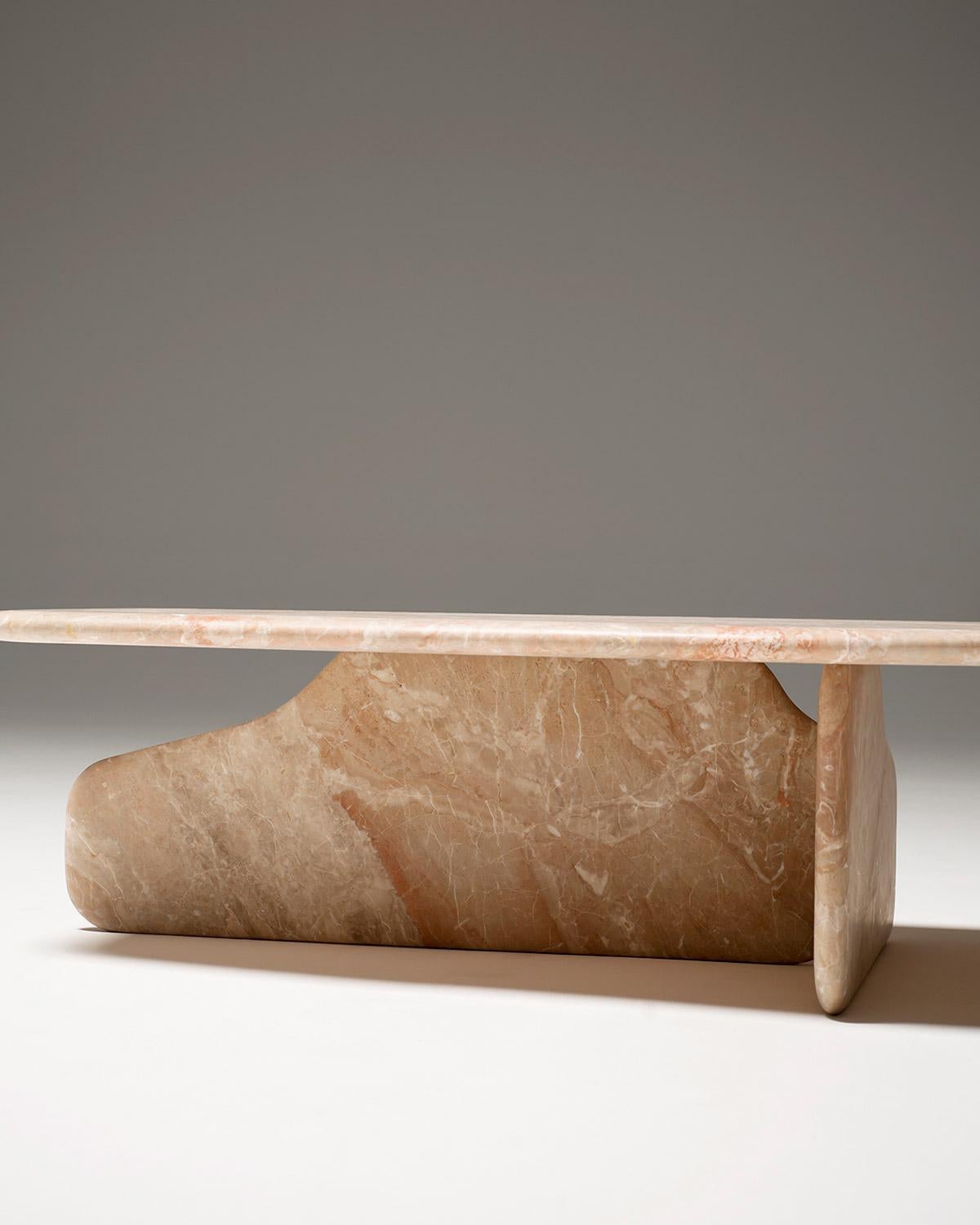 Tacchini Dolmen Marble Low Table Designed by Noé Duchaufour-Lawrance For Sale 2