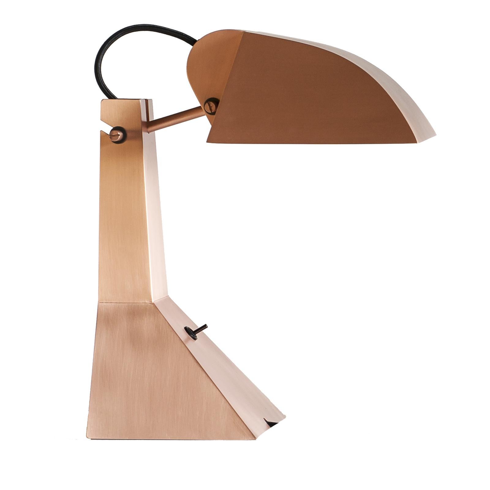 Tacchini E63, Chrom-Tischlampe, entworfen von Umberto Riva (21. Jahrhundert und zeitgenössisch) im Angebot