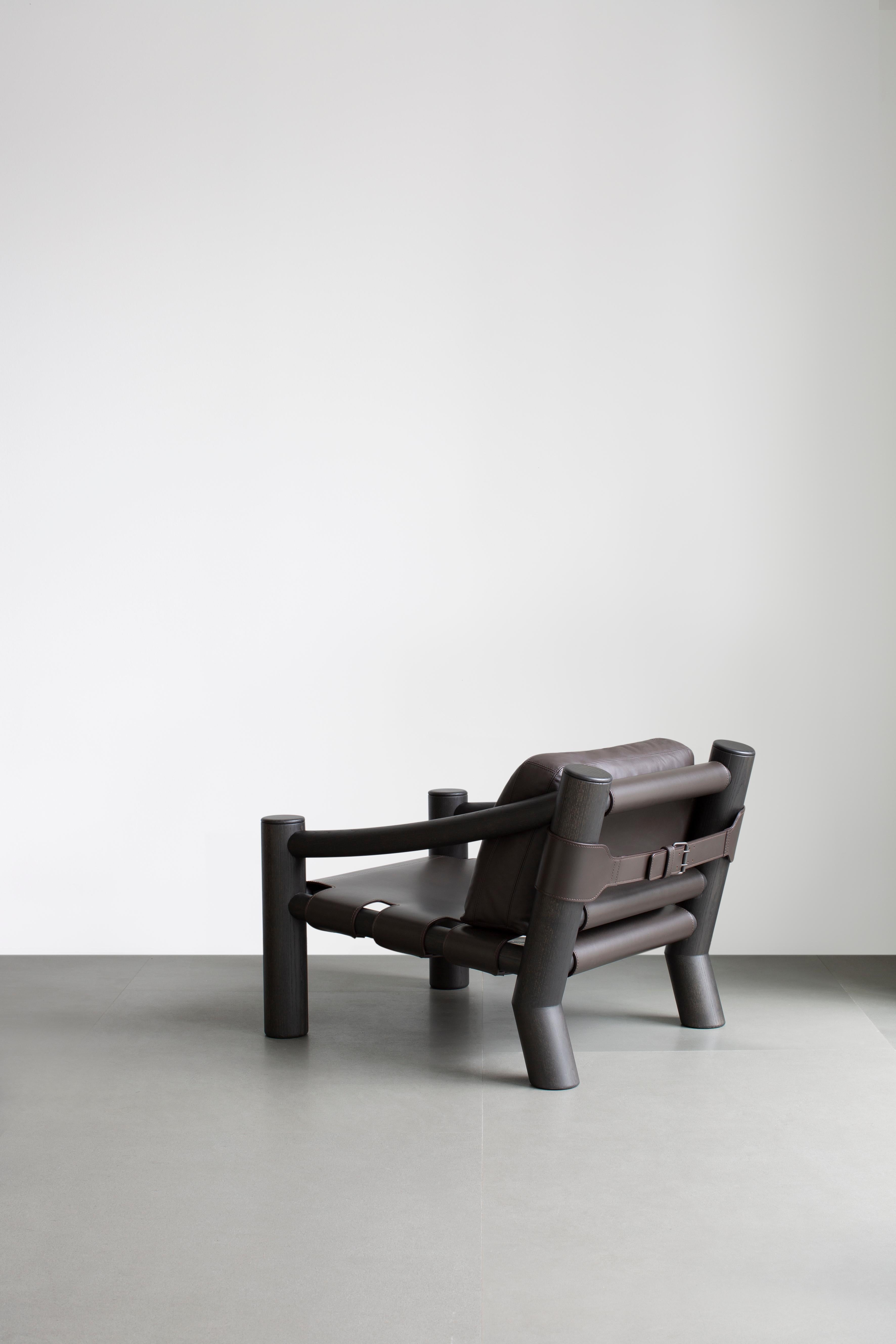 Italian Customizable Tacchini Elephant Lounge Chair & Ottoman by Karen Chekerdijan For Sale
