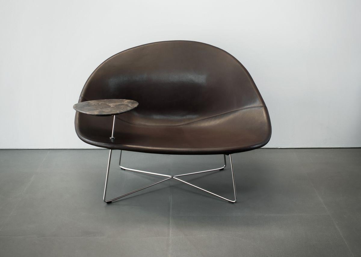 Leather Customizable Tacchini Isola Lounge Chair by Claesson Koivisto Rune For Sale