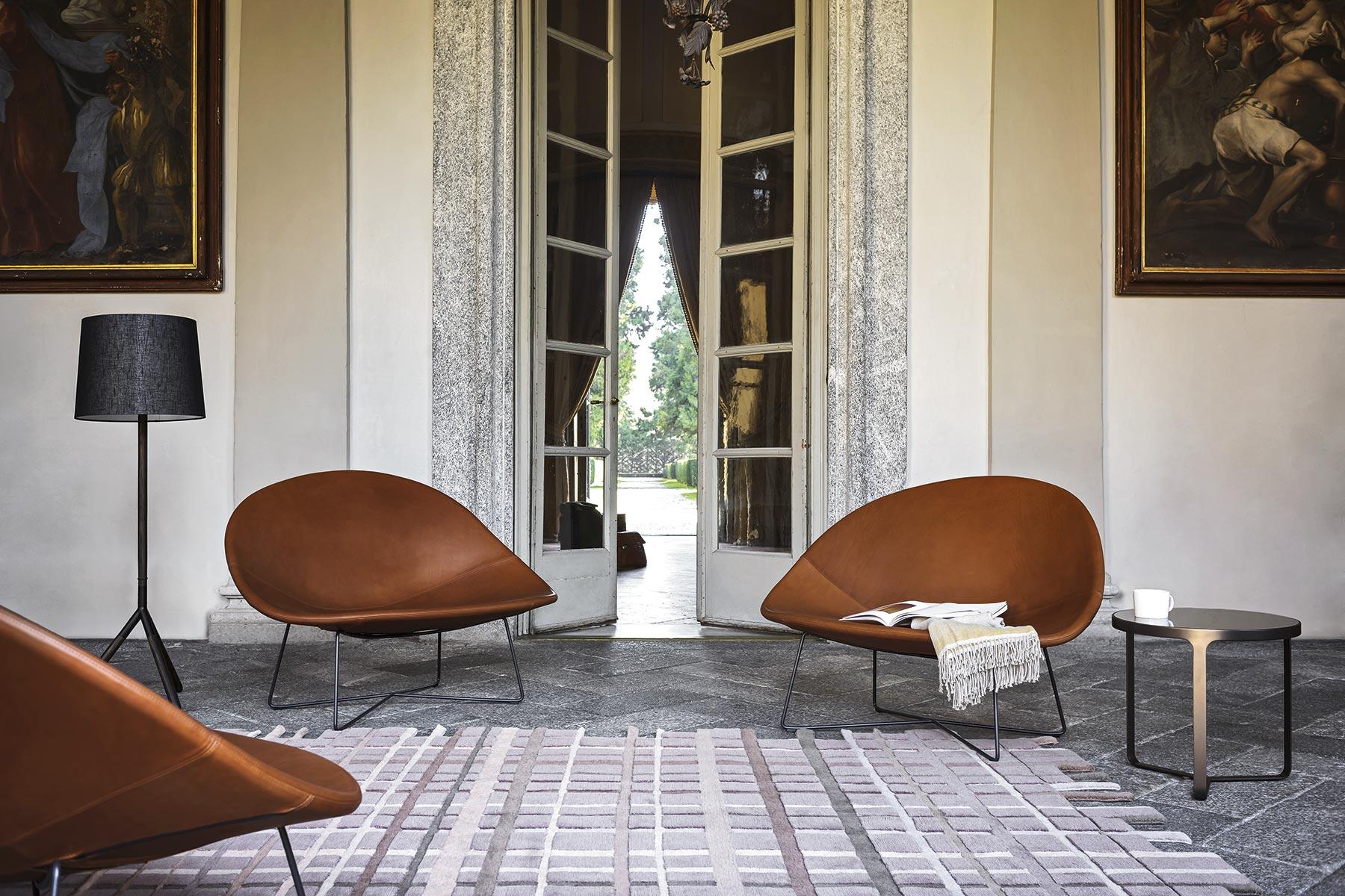 Contemporary Customizable Tacchini Isola Lounge Chair Designed by Claesson Koivisto Rune For Sale