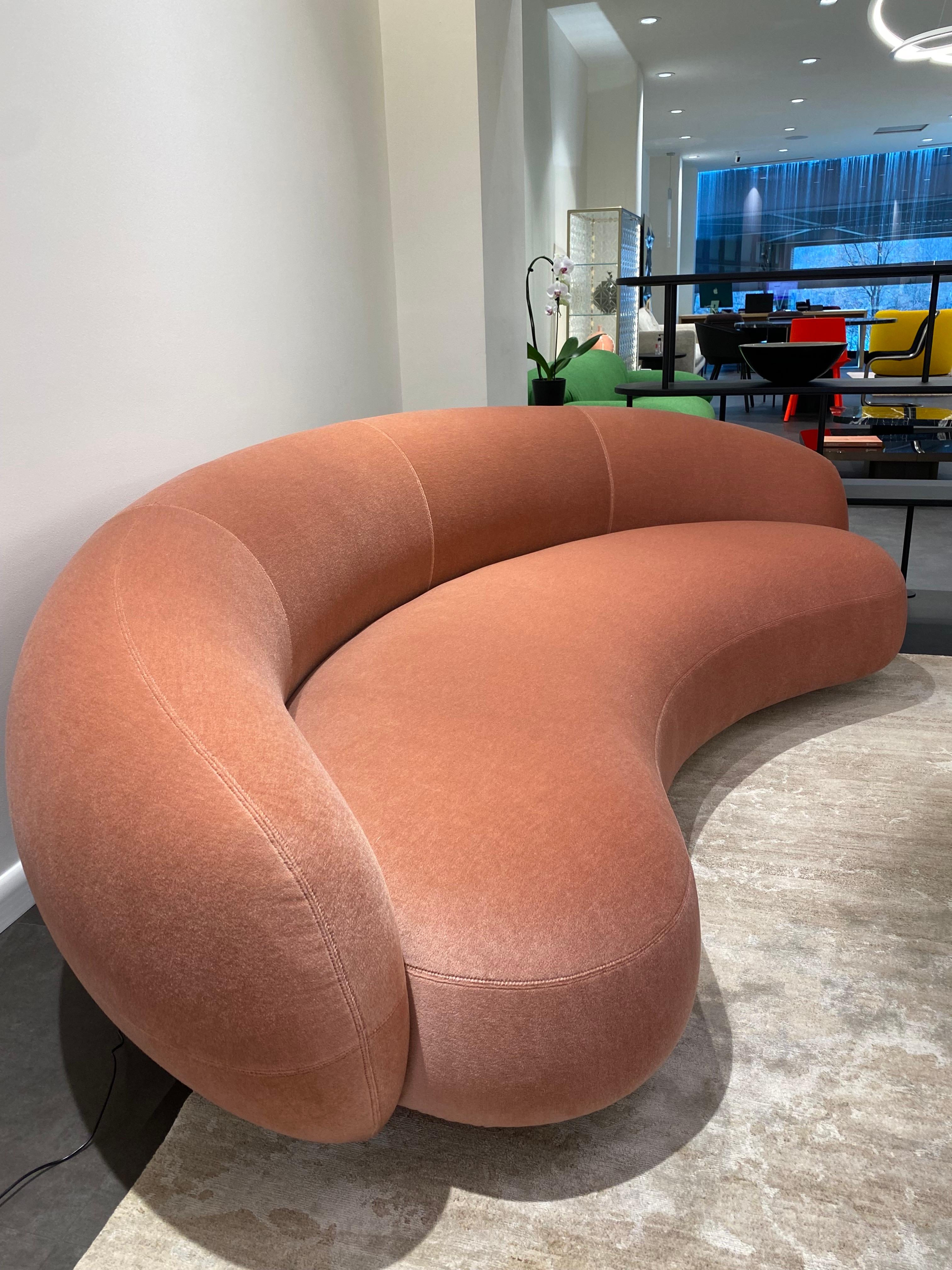Tacchini Pink Julep Sofa Designed by Jonas Wagell in STOCK  For Sale 2