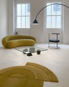 Tacchini Julep Sofa in Ralf Simons mohair / showroom sample