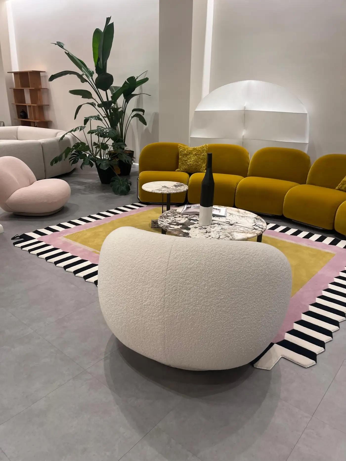 Contemporary Tacchini Julep Soft Lounge Chair by Jonas Wagell in STOCK