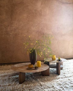 Table en bois et marbre de Tacchini Monica Förster