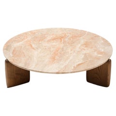 Tacchini Kanji Marble & Wood Table Designed by Monica Förster