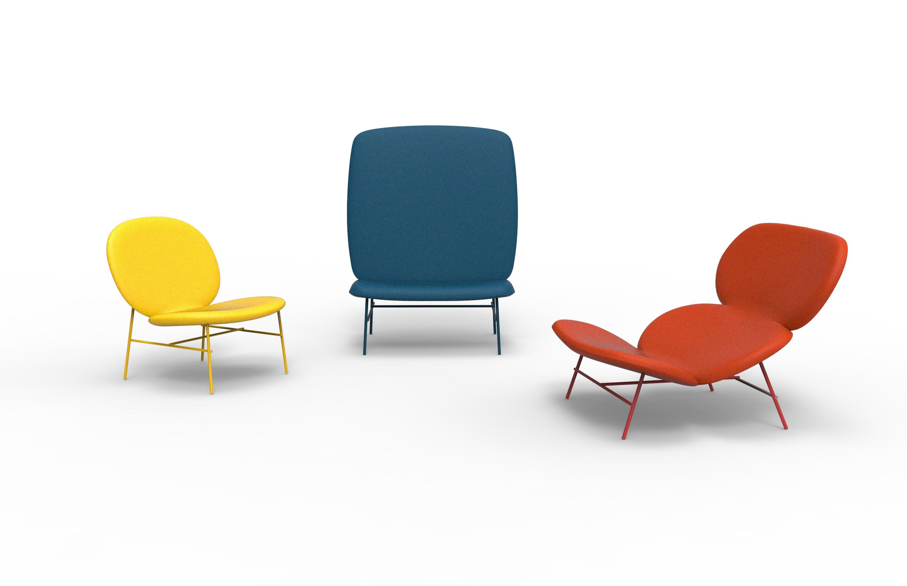 Contemporary Customizable Tacchini Kelly H-Chair Designed by Claesson Koivisto Rune
