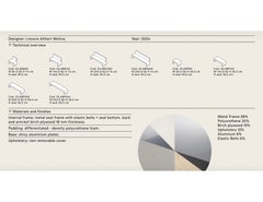 Banco Tacchini Labanca personalizable de Lievore Altherr Molina