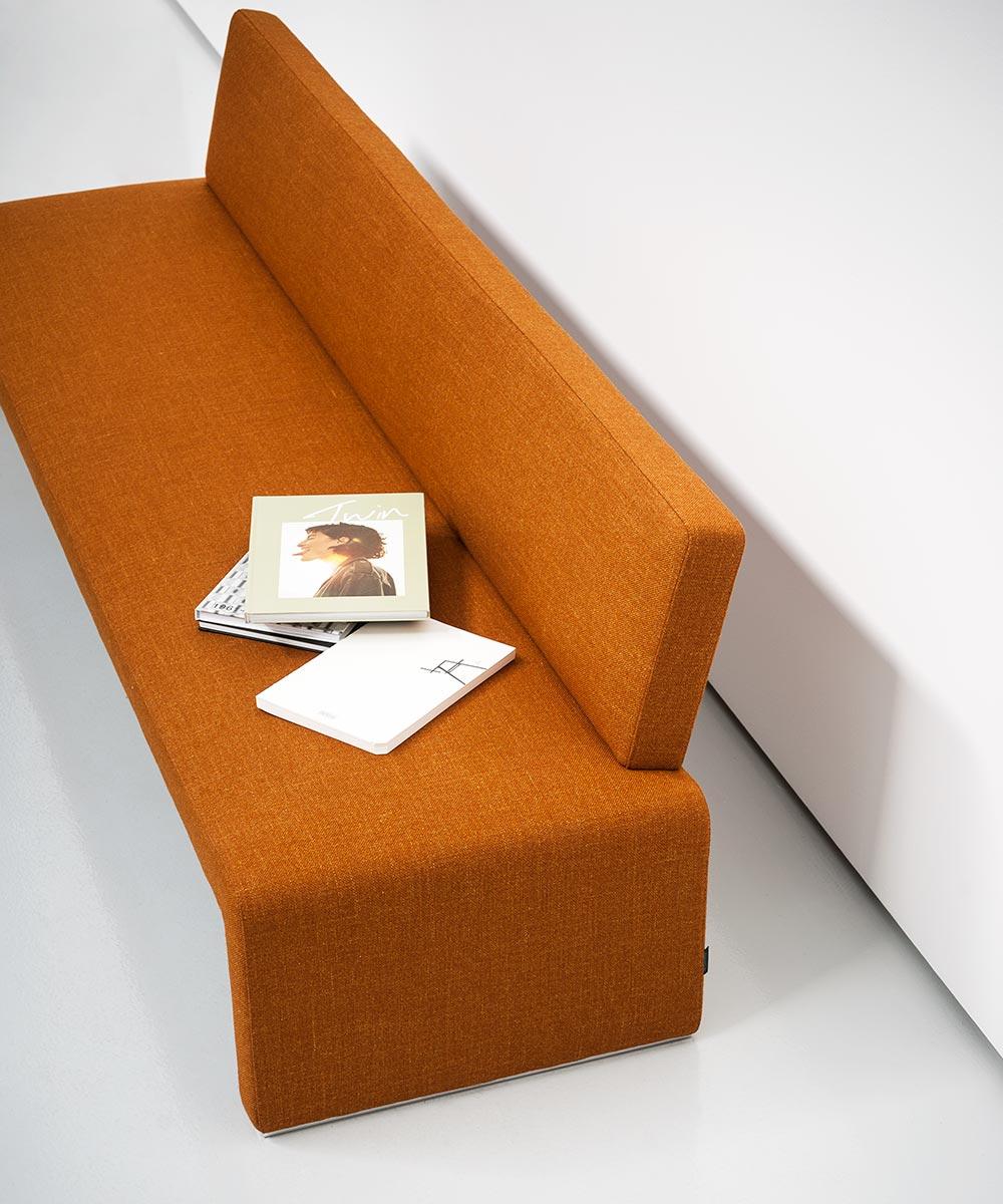 Italian Customizable Tacchini Labanca Bench Designed by  Lievore Altherr Molina For Sale