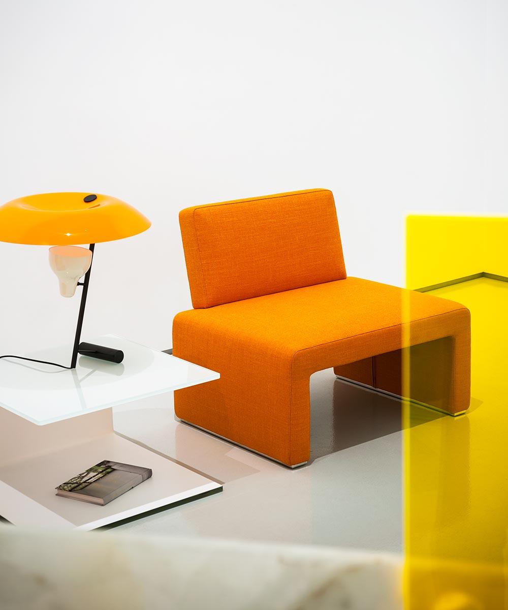 Contemporary Customizable Tacchini Labanca Bench Designed by  Lievore Altherr Molina For Sale