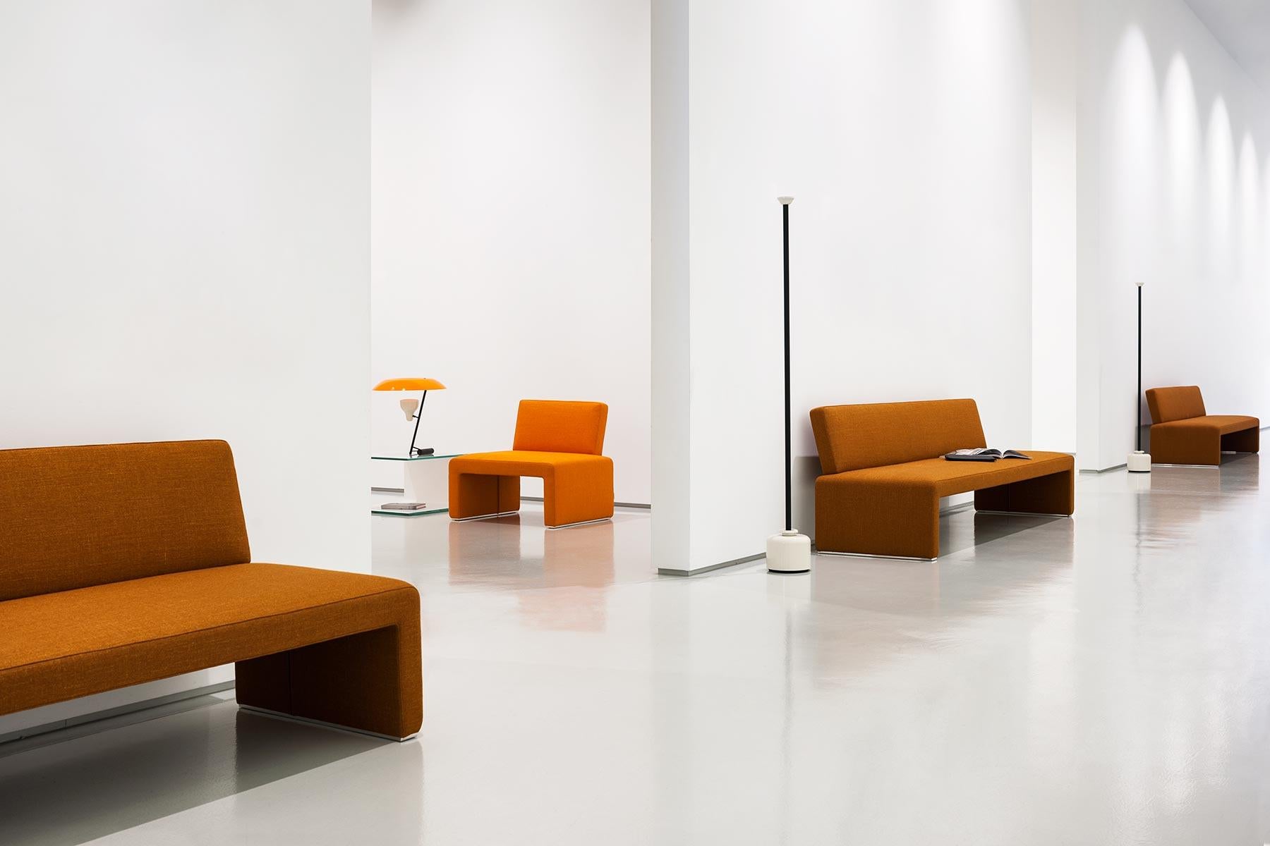 Customizable Tacchini Labanca Bench Designed by  Lievore Altherr Molina For Sale 2