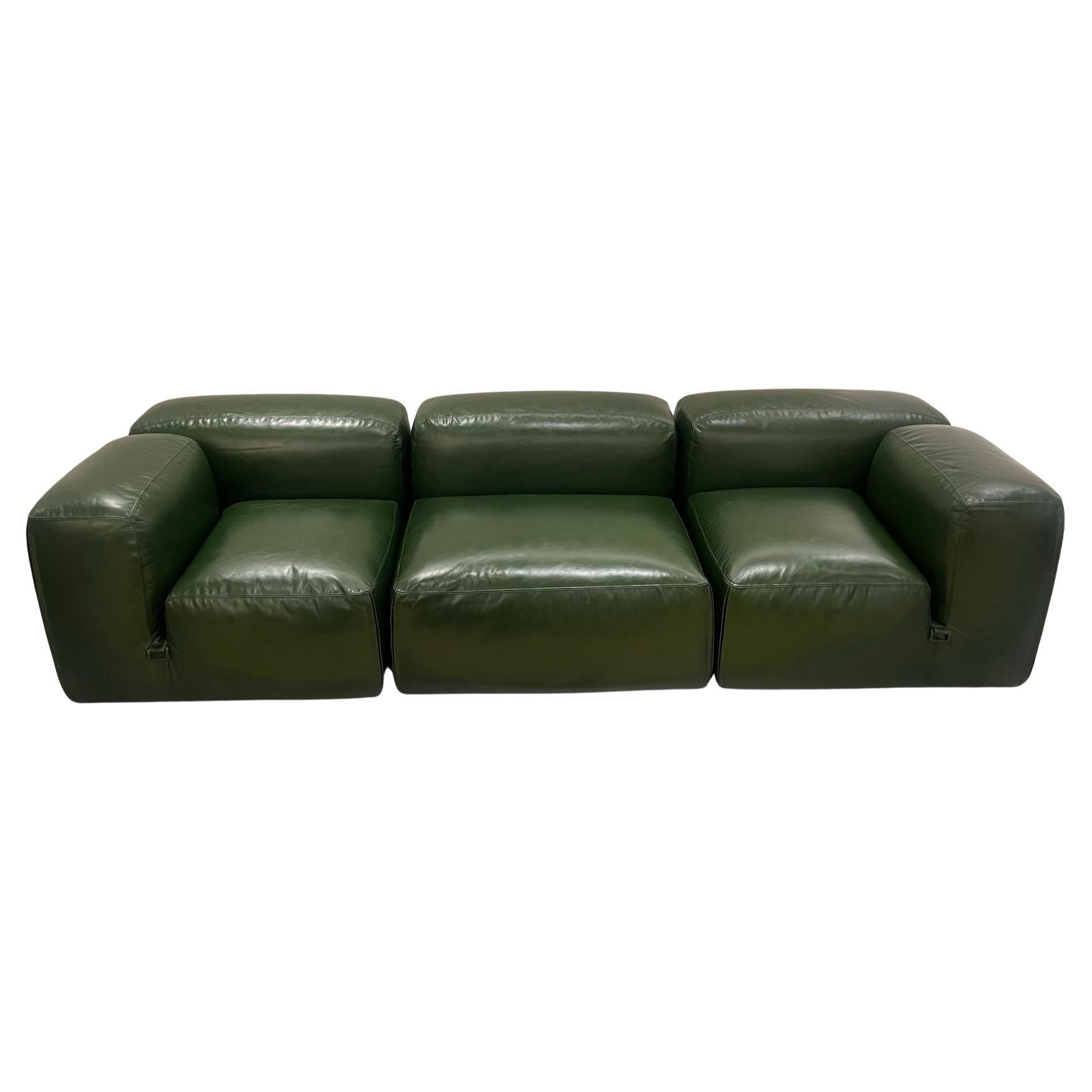 Canapé en cuir Tacchini Le MURA  par Mario Bellini en stock