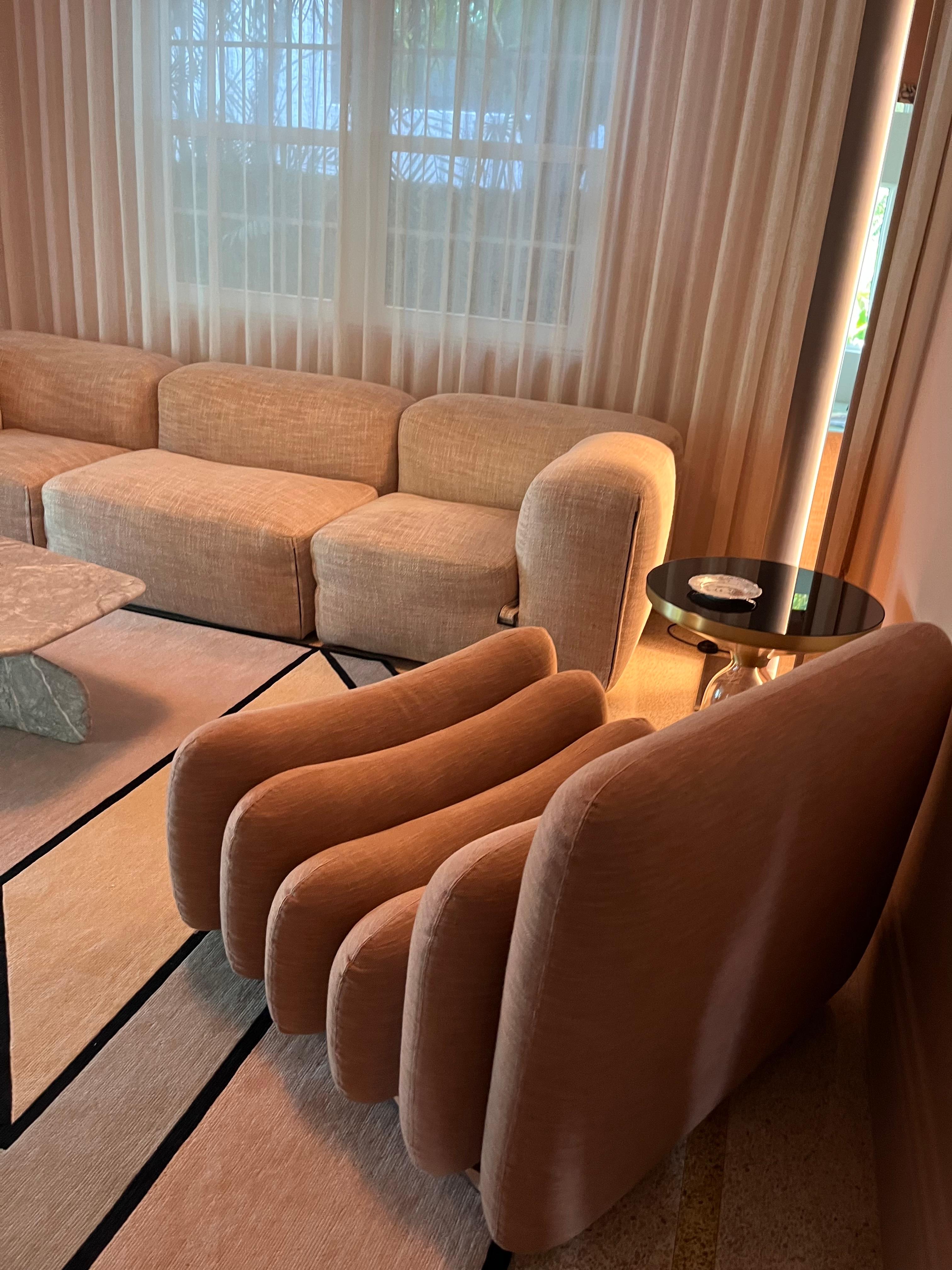 Tacchini Le Mura Modular Sofa by Mario Bellini in STOCK en venta 2
