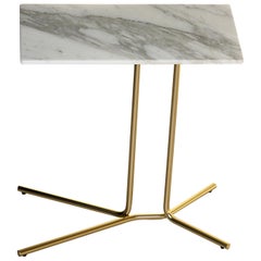 Tacchini Ledge Marble Side Table Designed by Gordon Guillaumier