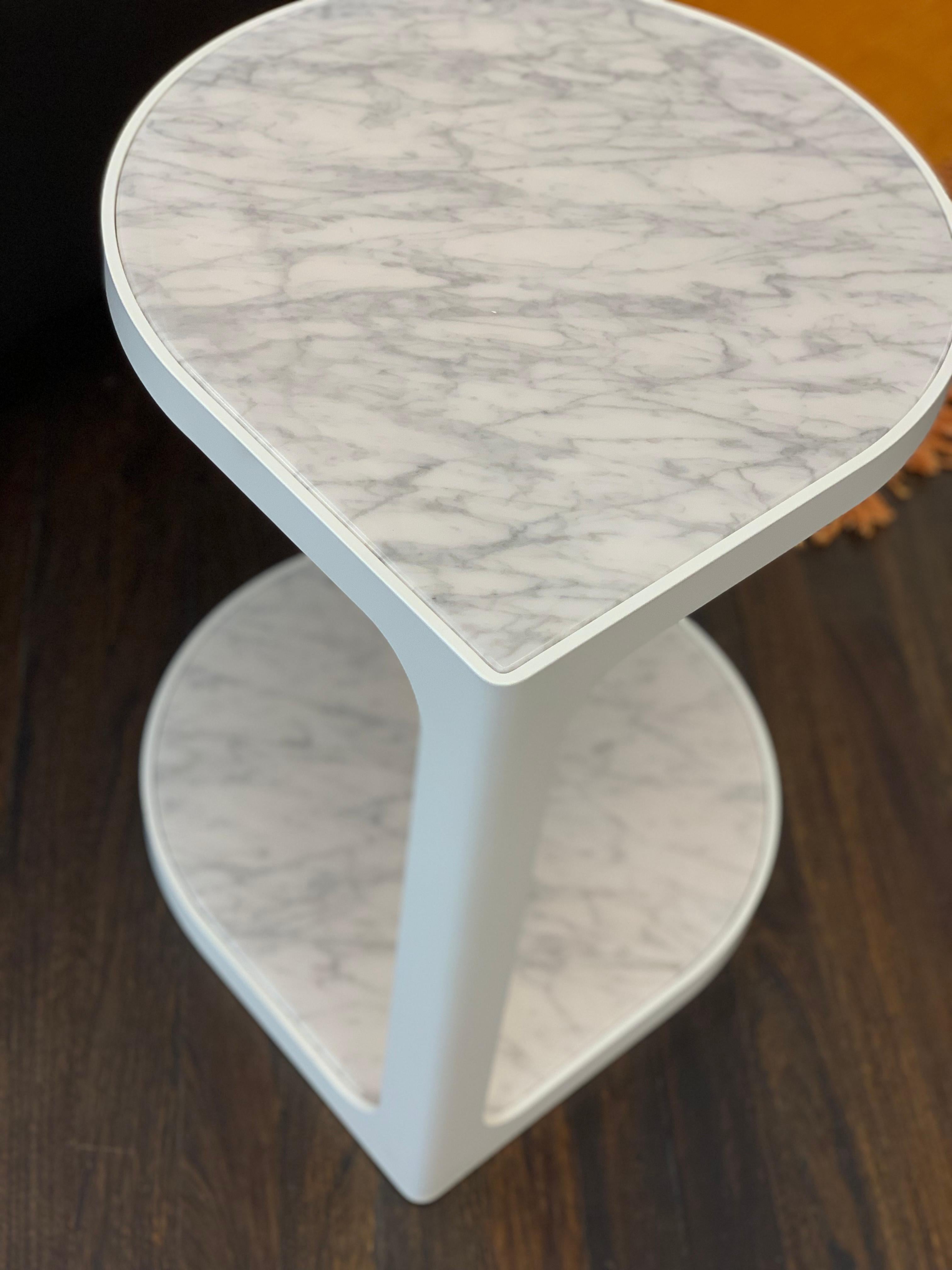 Contemporary Tacchini Marble Coot Table IN STOCK