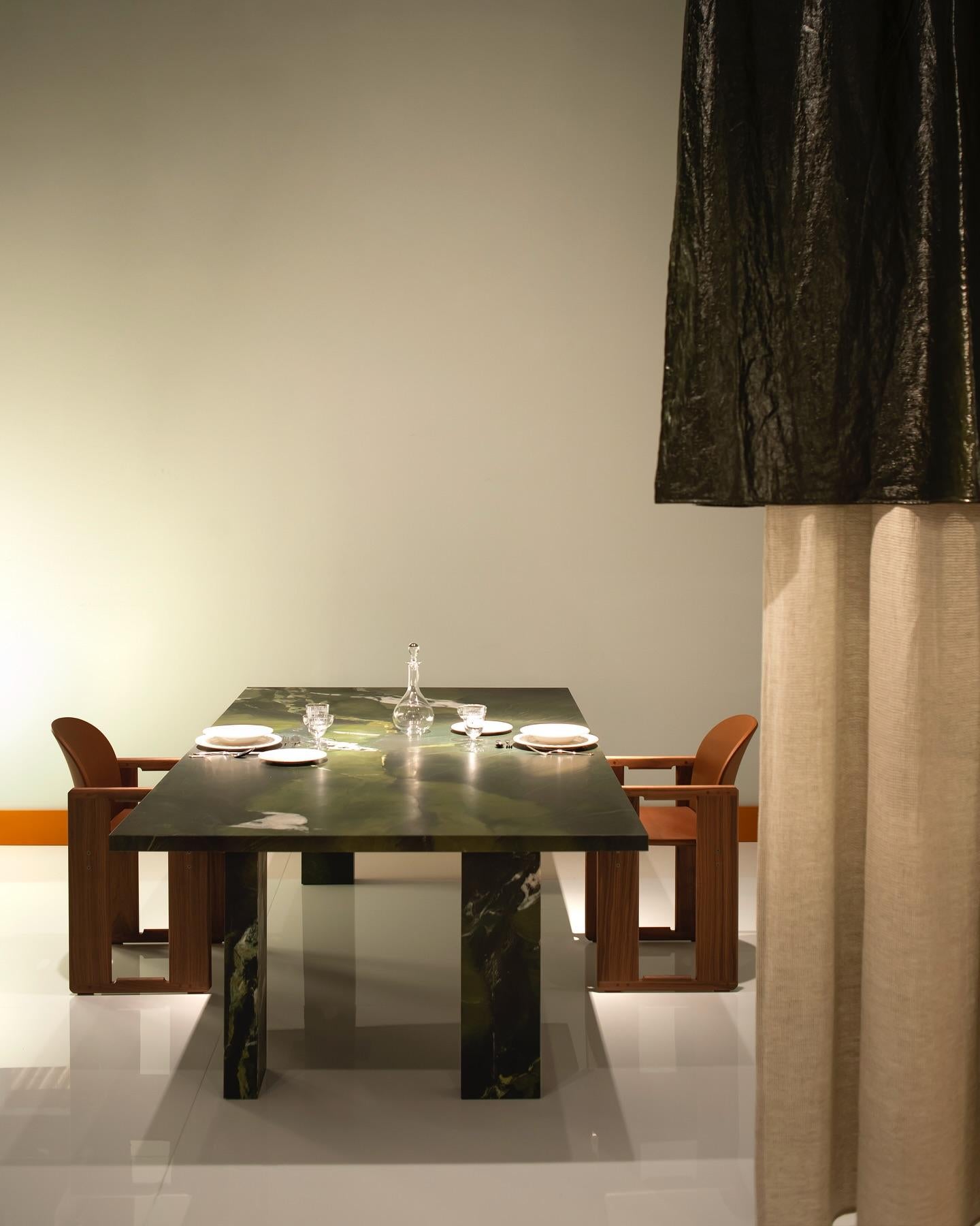 Italian Tacchini Mediterraneo Marble Clockwise Table by Michael Anastassiades For Sale