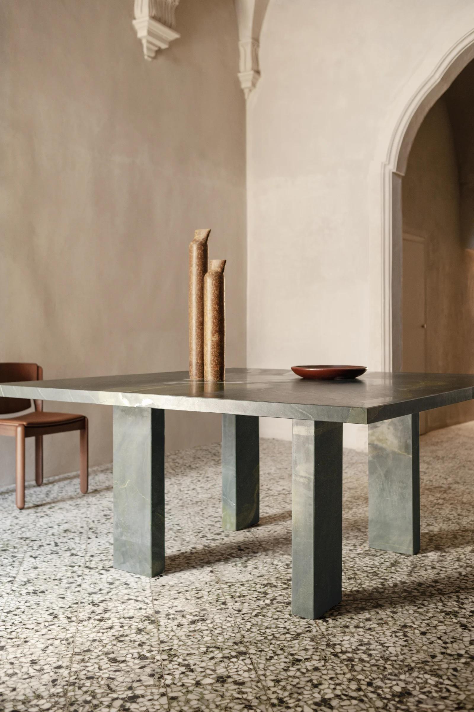 Tacchini Mediterraneo Marble Clockwise Table by Michael Anastassiades For Sale 1