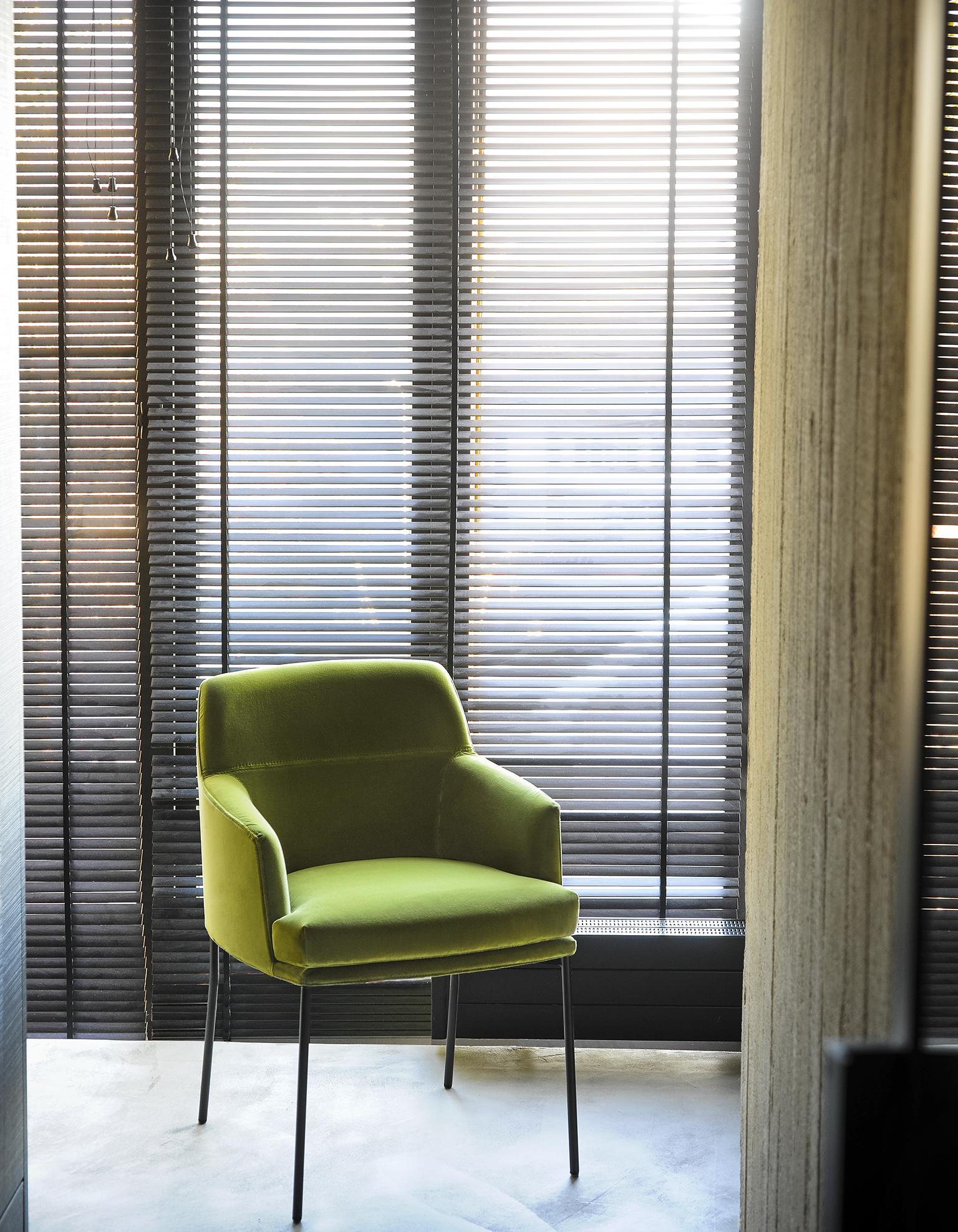 Italian Tacchini Montevideo Chair in Blue Calantha Fabric by Claesson Koivisto Rune