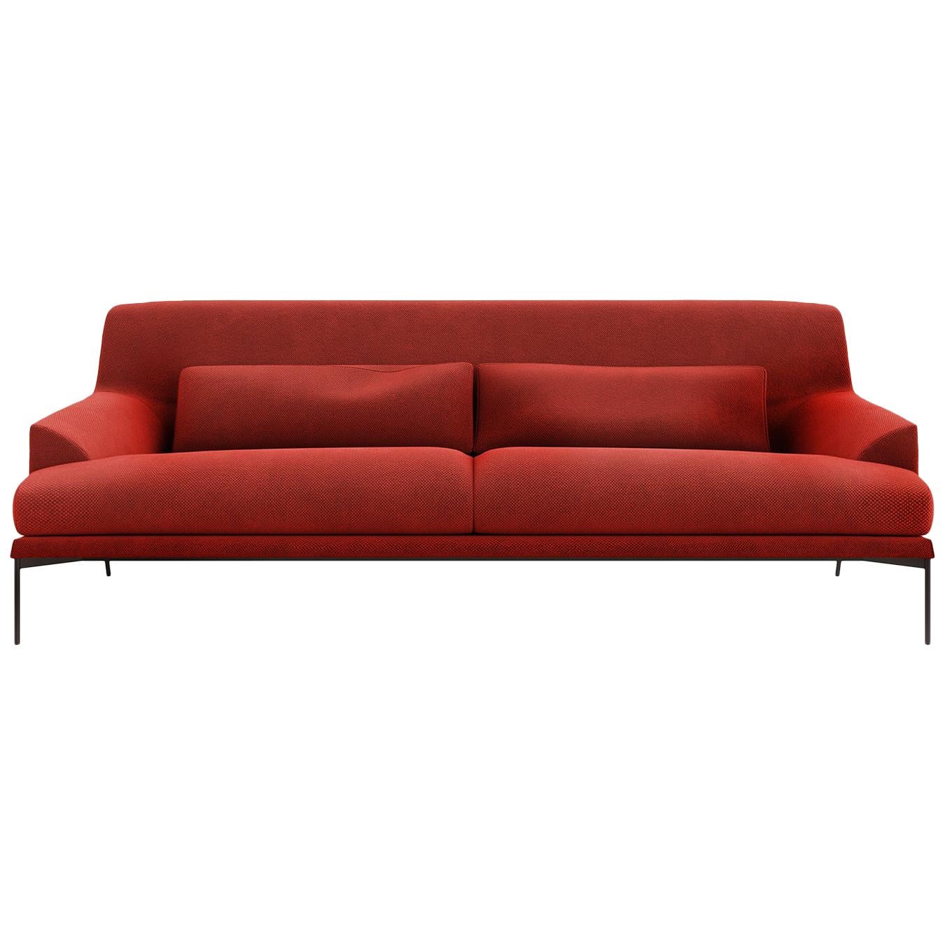 Tacchini Montevideo Four-Seater Sofa with Down Cushion by Claesson Koivisto Rune