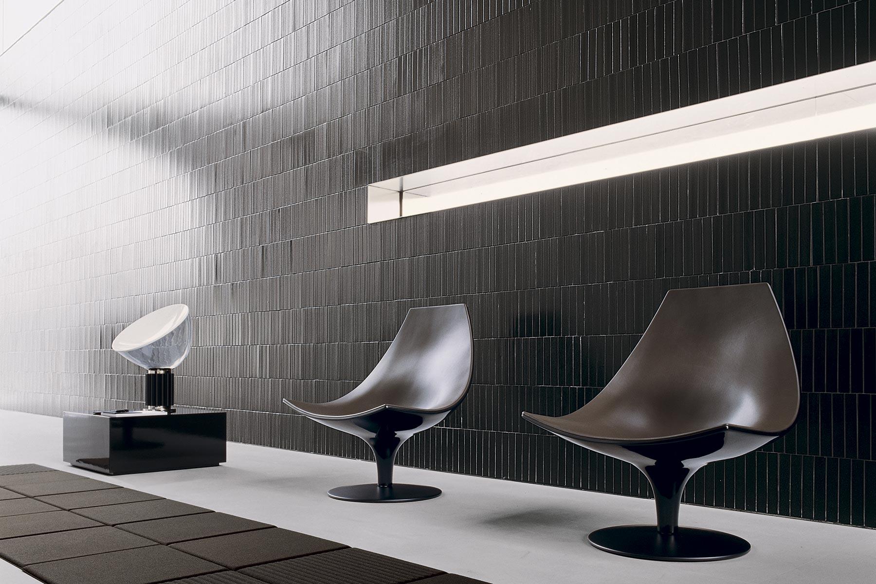 Italian Customizable Tacchini Moon Leather Lounge Chair Designed by Pietro Arosio For Sale