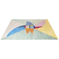 Tacchini Nello Spazio Handknotted Rug in Himalayan Wool by Umberto Riva