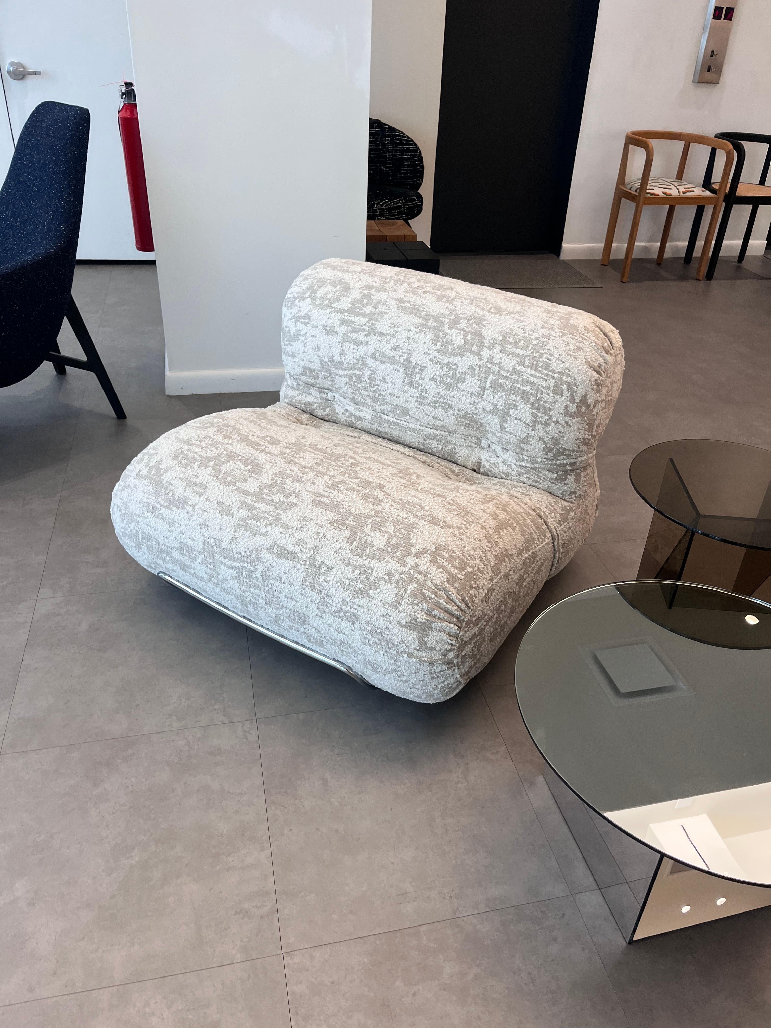 Chaise longue Tacchini Orsola de Gastone Rinaldi en stock en vente 5