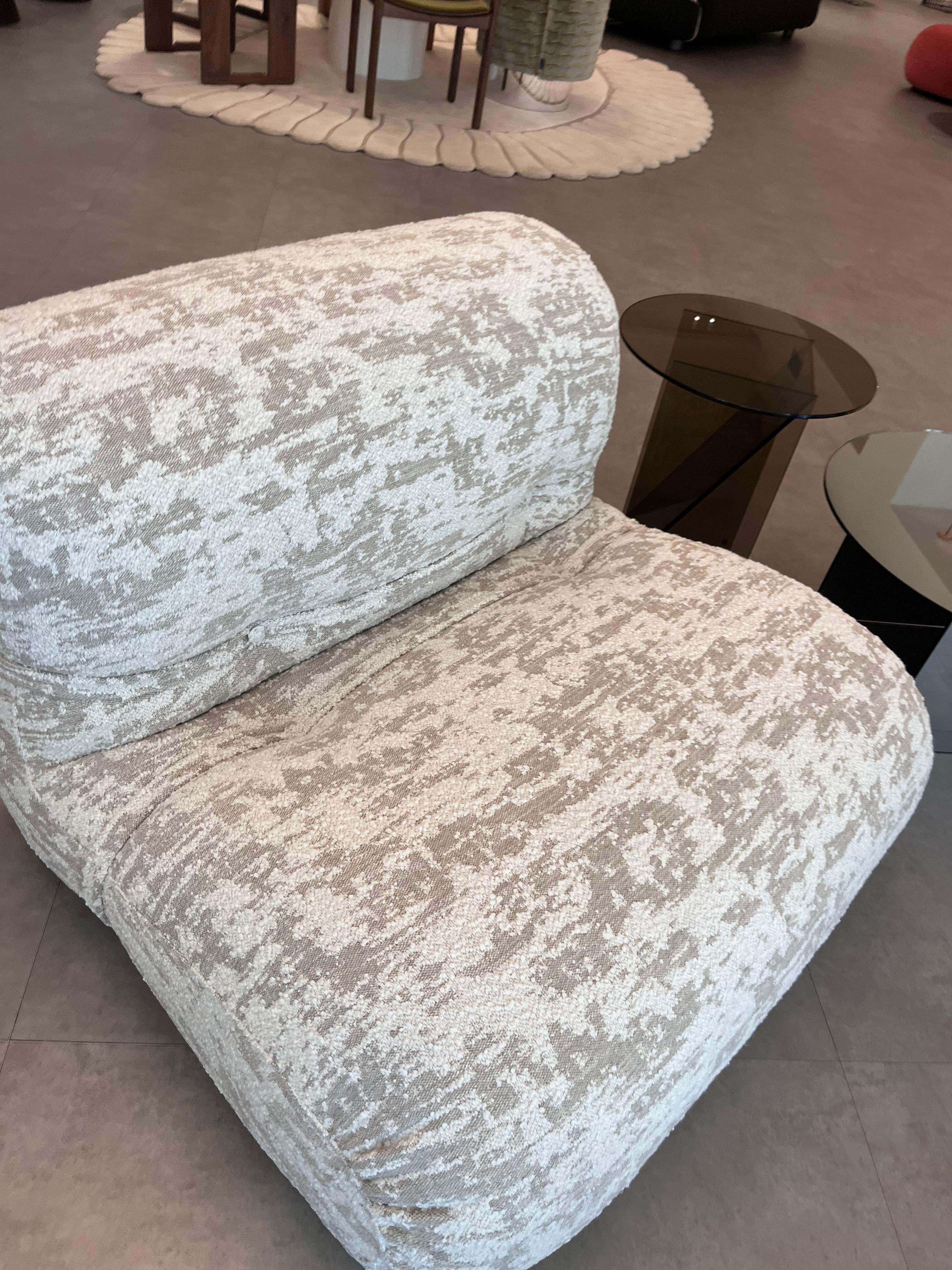Chaise longue Tacchini Orsola de Gastone Rinaldi en stock en vente 1