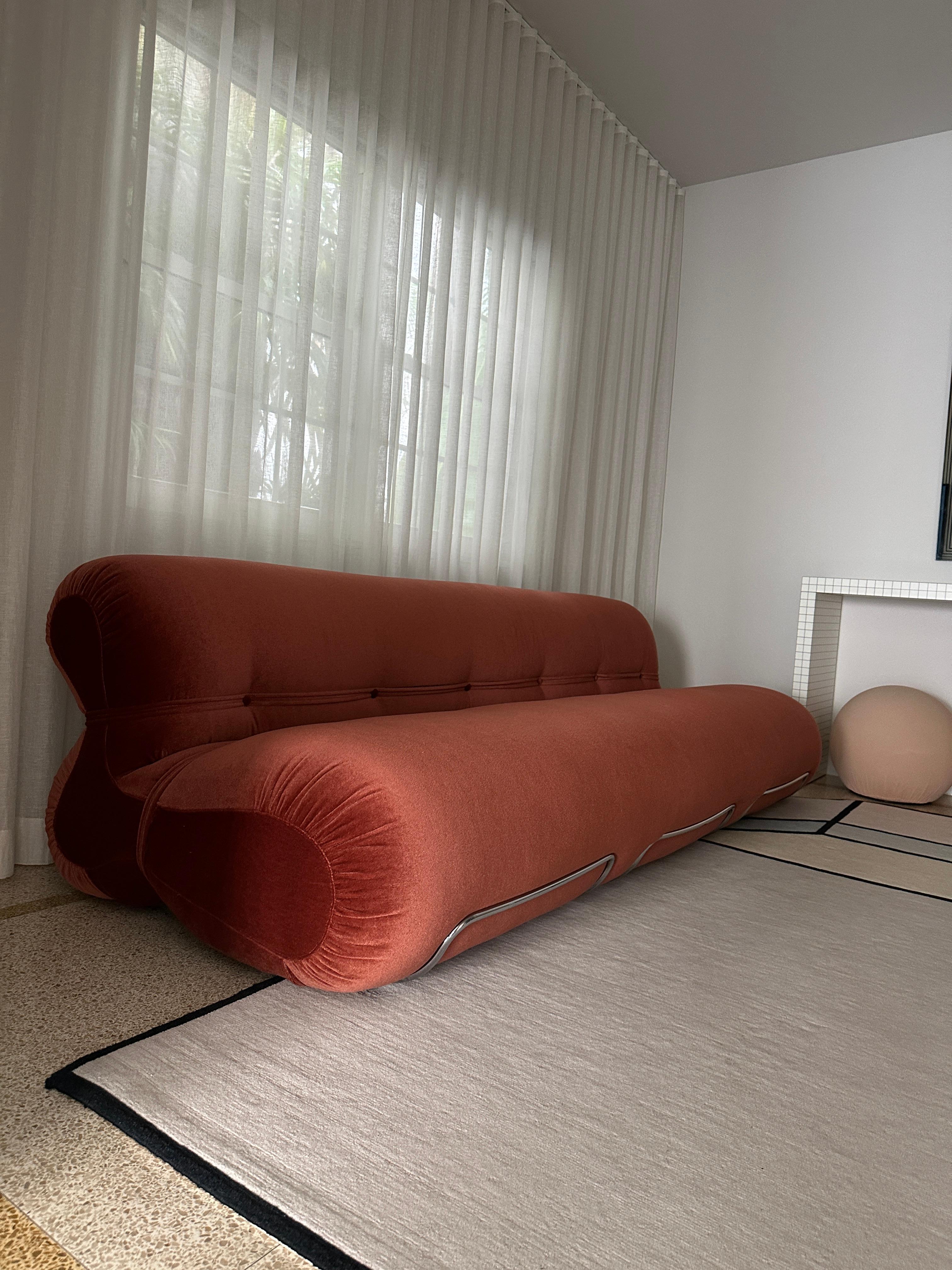 Tacchini Orsola Sofa Designed by Gastone Rinaldi in STOCK For Sale 9