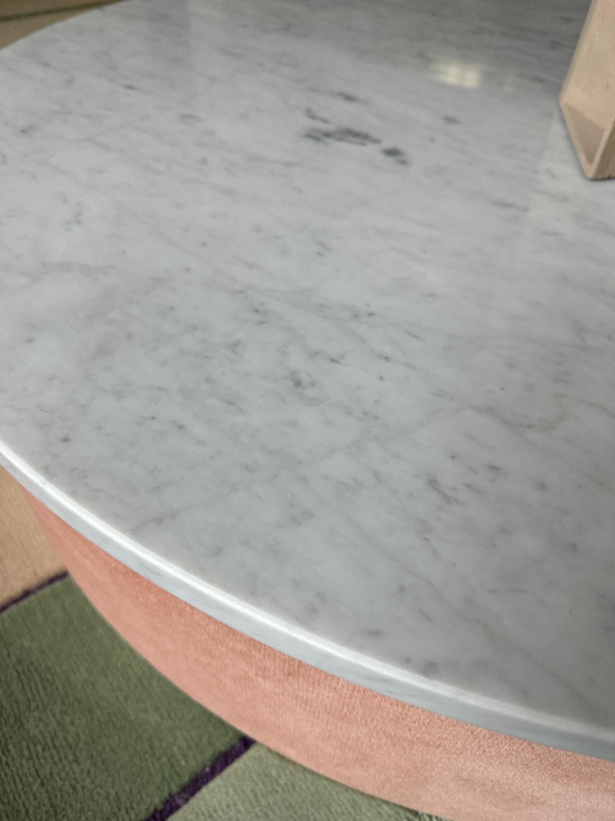 Italian Tacchini Pastille Marble Top Coffee table by Studiopepe In STOCK For Sale