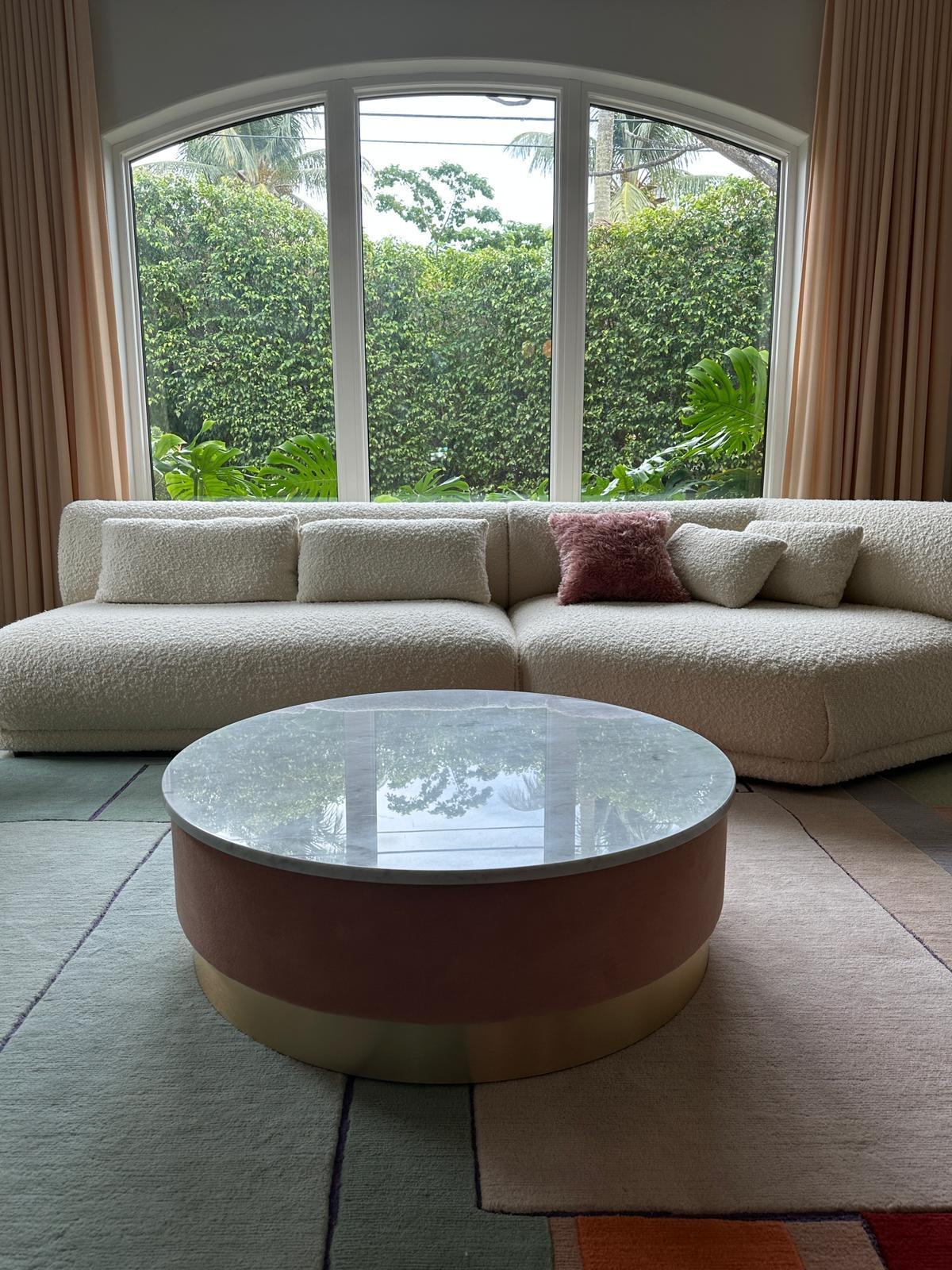 Contemporary Tacchini Pastille Marble Top Coffee table by Studiopepe In STOCK For Sale