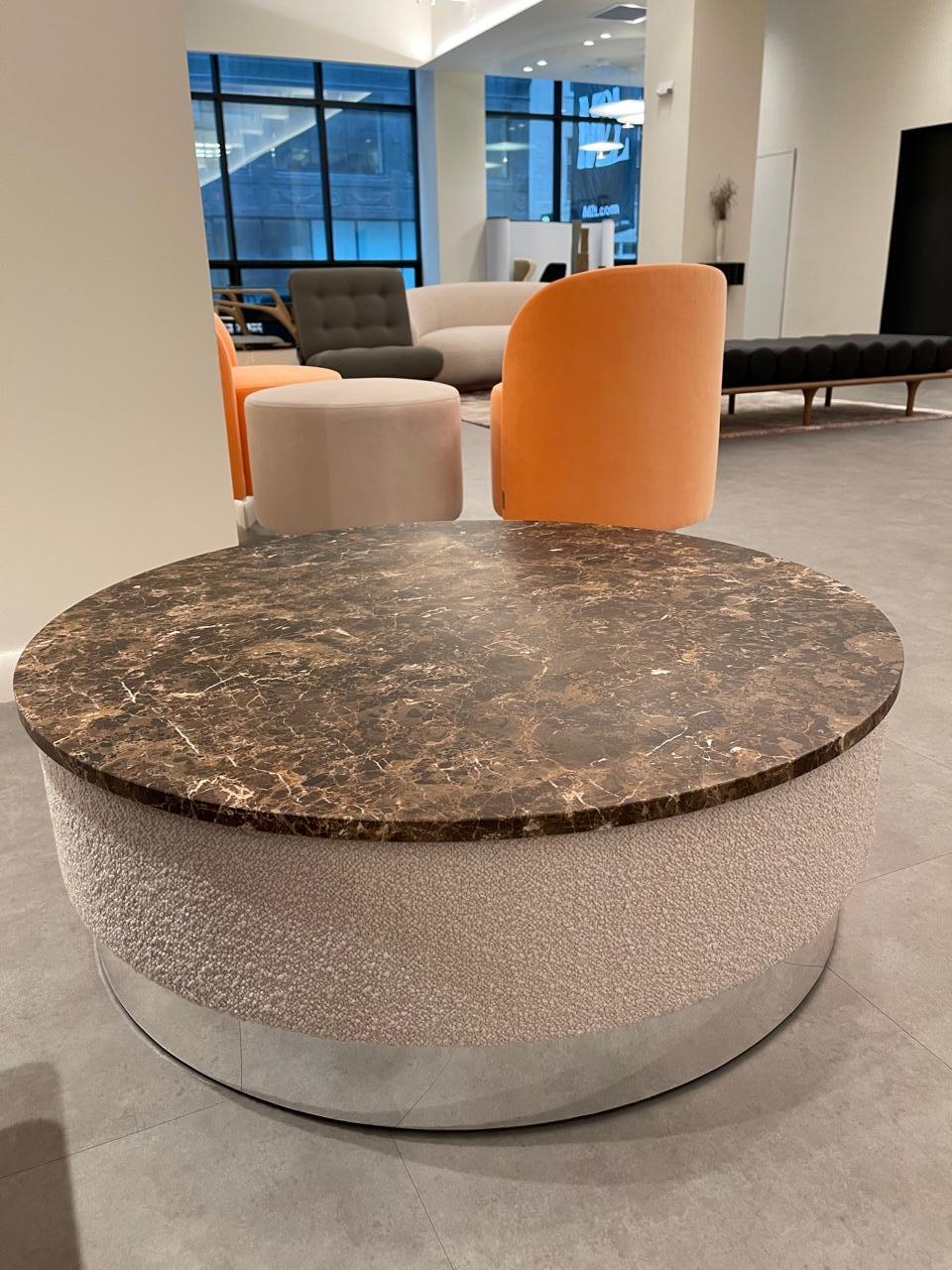 Italian Tacchini Pastille Marble Top Coffee table Designed by Studiopepe