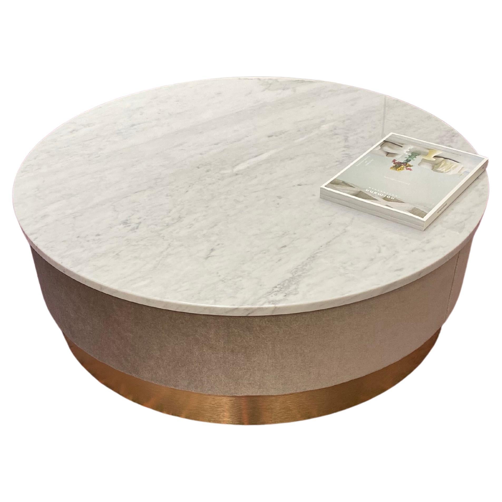 Tacchini Pastille Marble Top Coffee table Designed by Studiopepe in STOCK For Sale