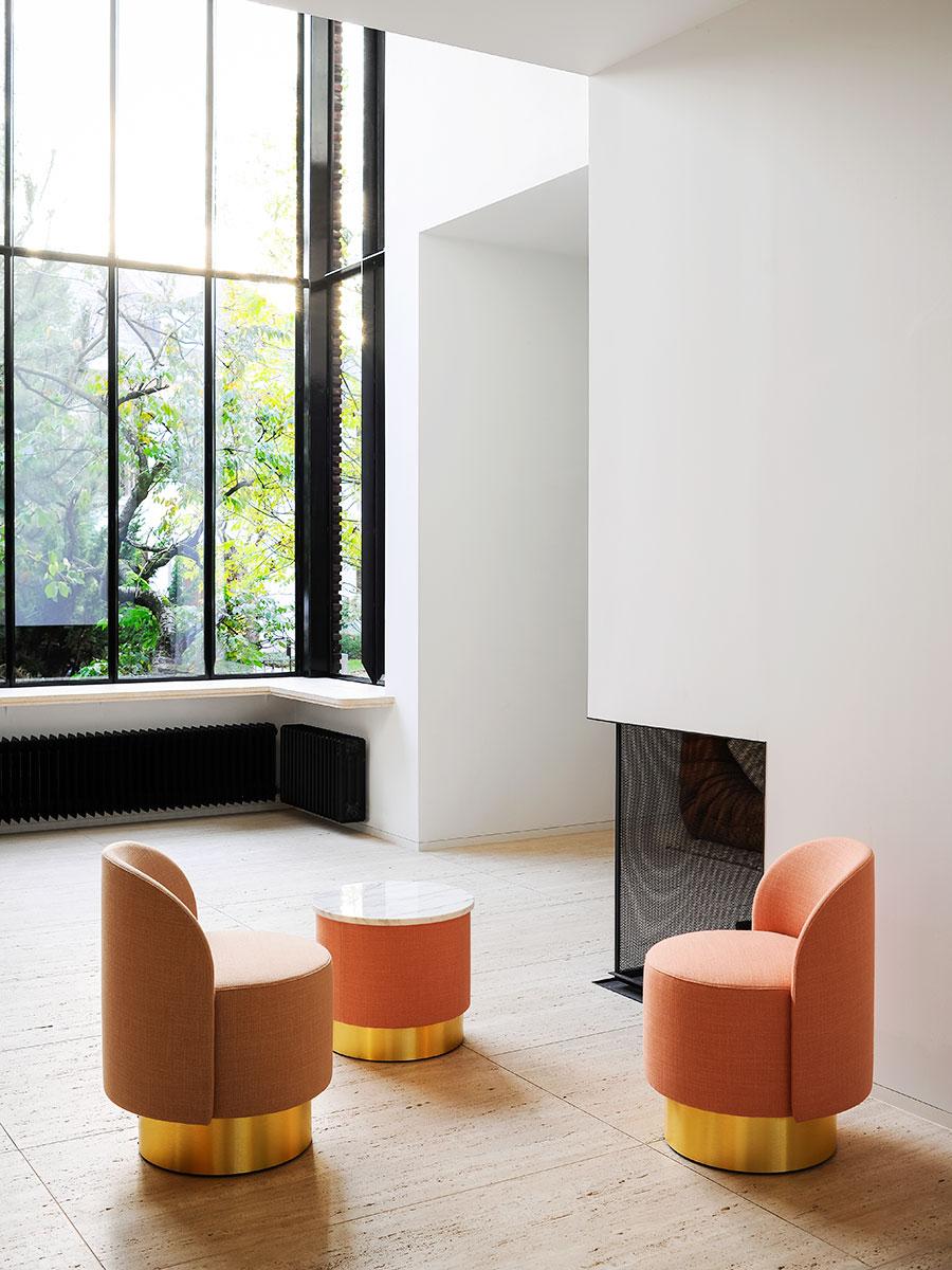 Ensemble de deux chaises Tacchini personnalisables en pastille conçues par Studiopepe Neuf - En vente à New York, NY