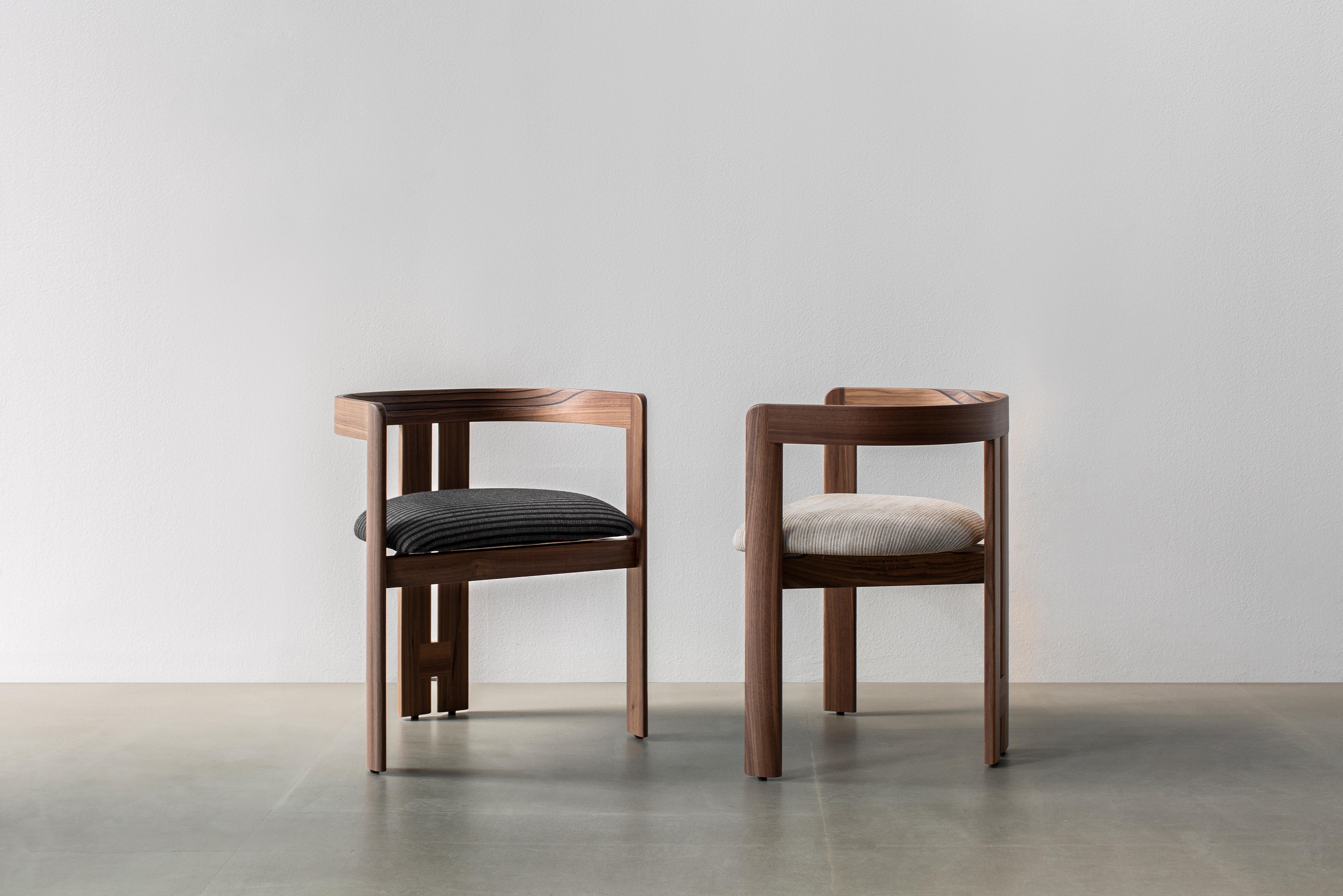 Customizable Tacchini Pigreco Chair Designed by Tobia Scarpa For Sale 4