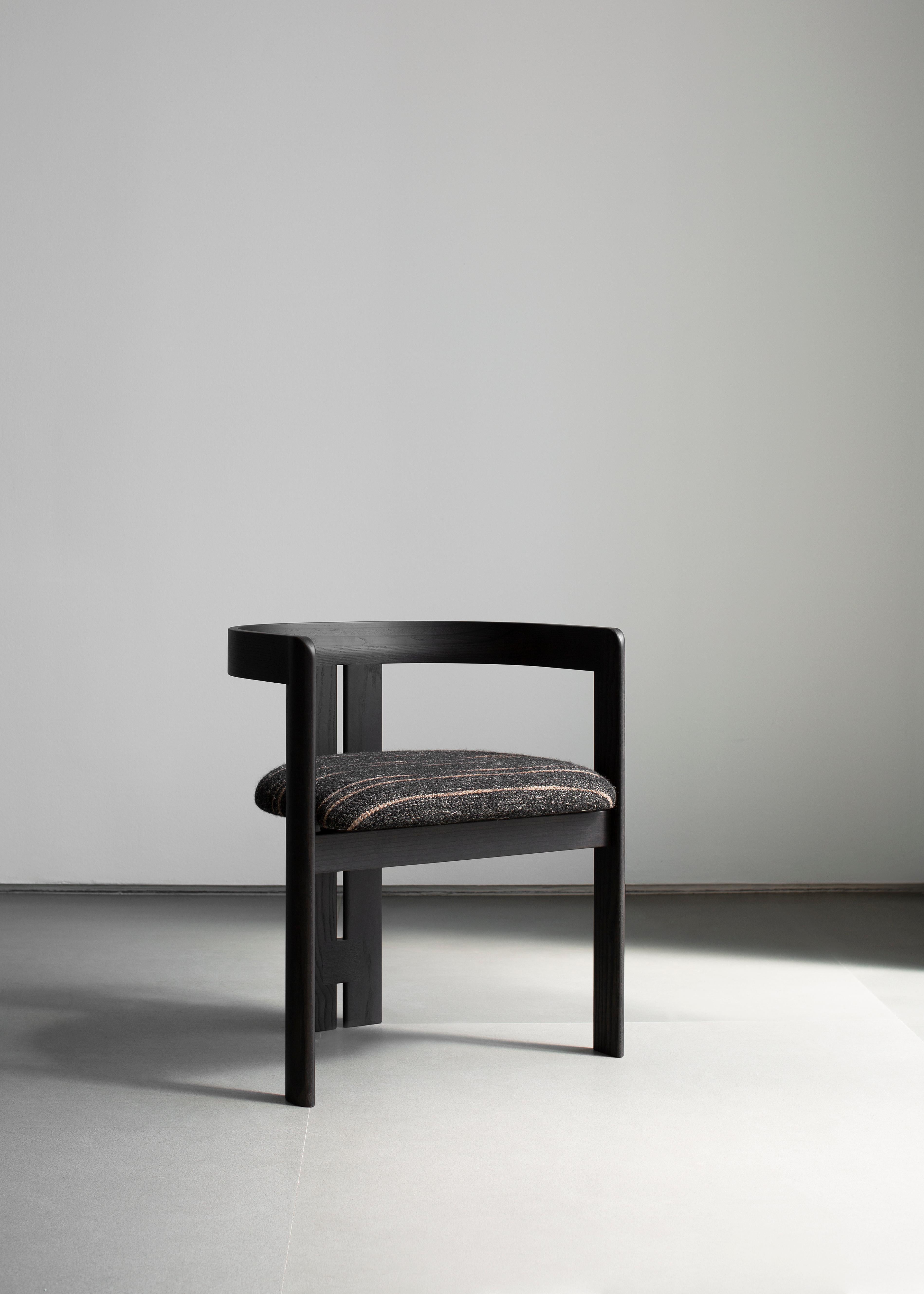 Textile Customizable Tacchini Pigreco Chair Designed by Tobia Scarpa For Sale
