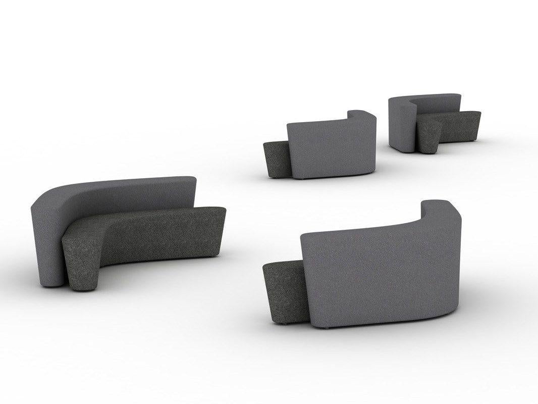 Customizable Tacchini Polar Modular Chair by PearsonLloyd In New Condition For Sale In New York, NY