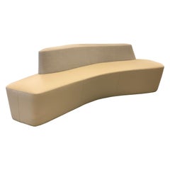 Tacchini Polar Sofa in Leather and Fabric
