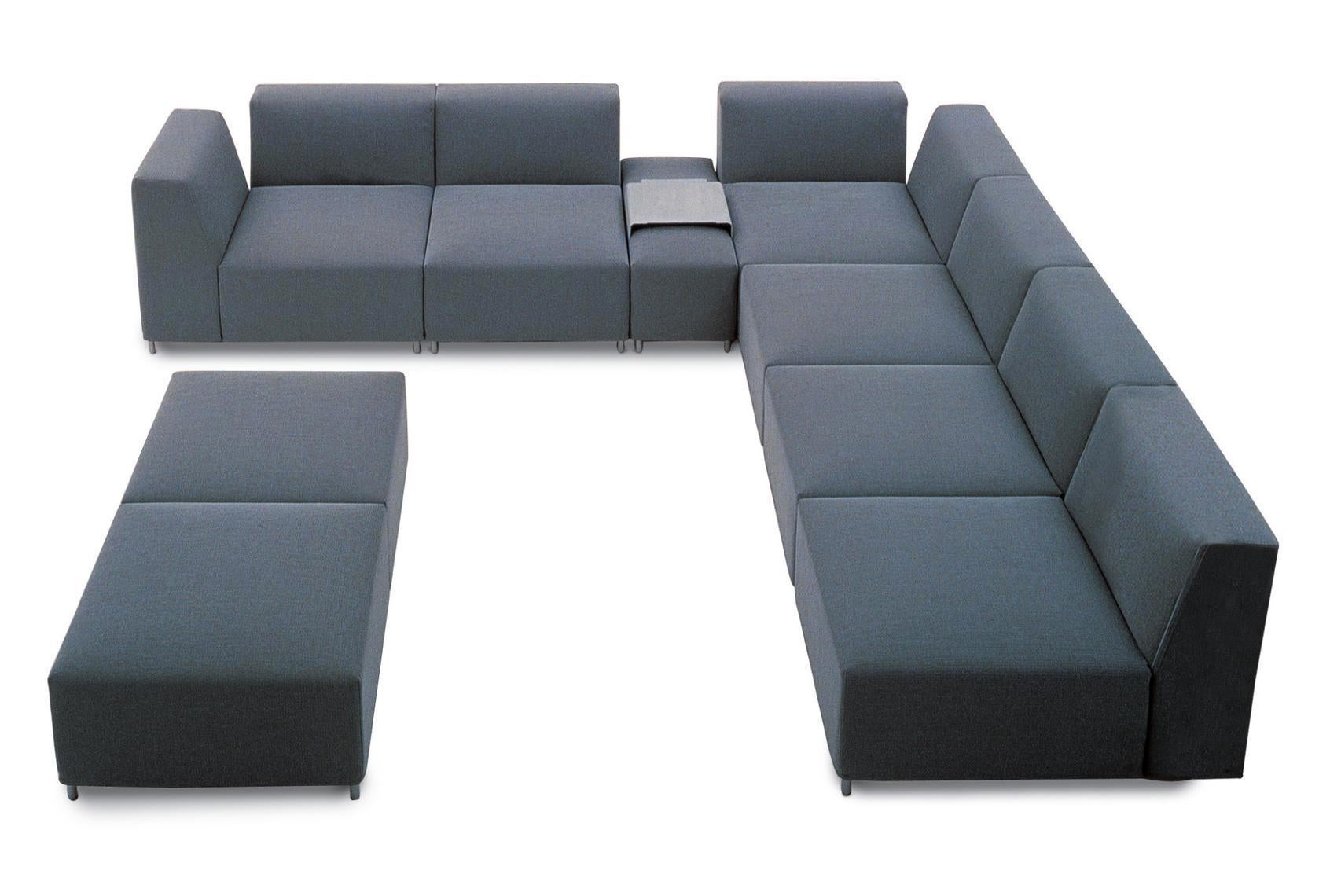 Système de sièges modulaires personnalisables Tacchini Quadro conçu par Pietro Arosio en vente 5