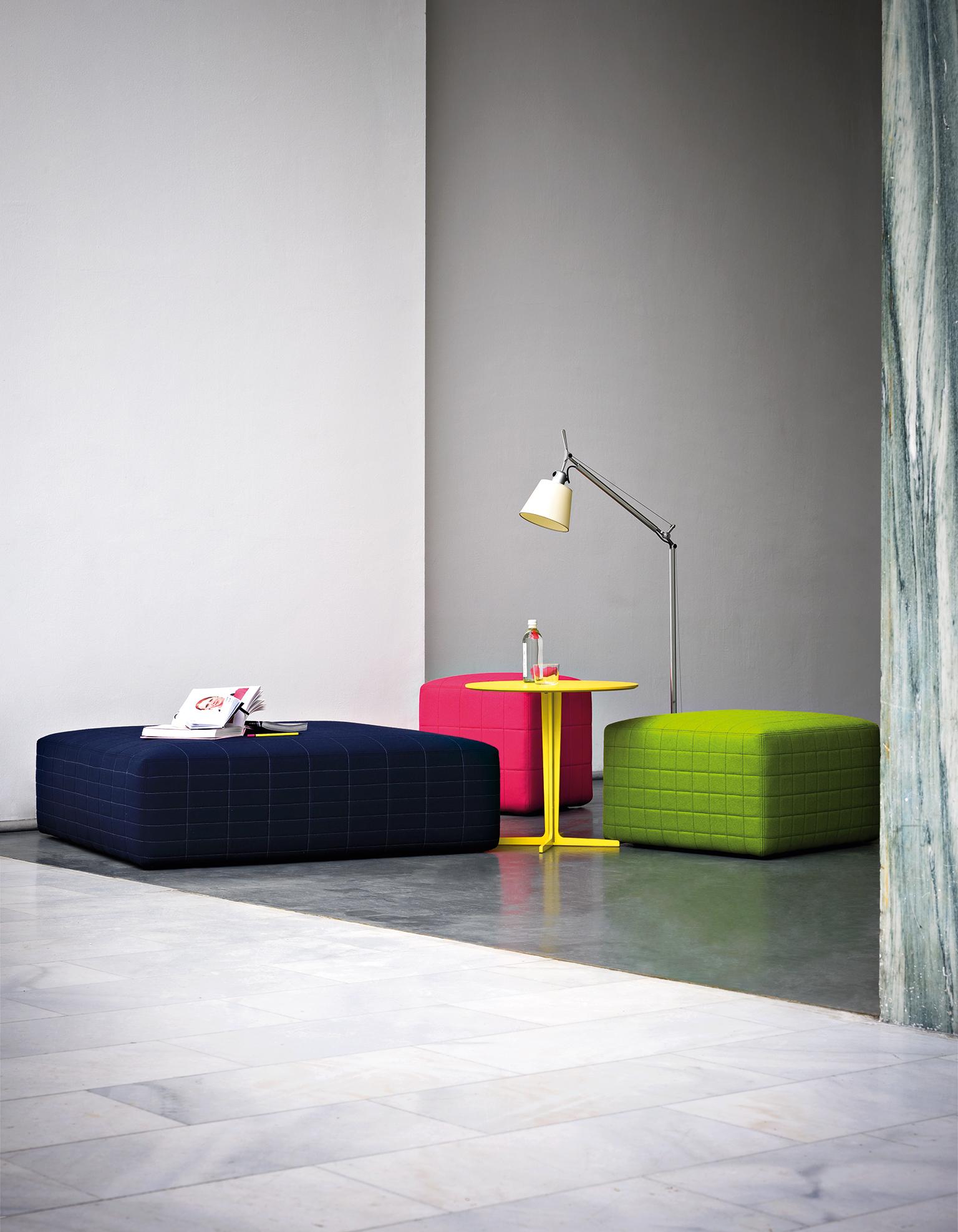 A metropolis of buildings in miniature, colourful, soft and cosy, to combine the wide range of differing private and public areas. This is the creative idea from which arise the new ottoman Quartier. Design Claesson Koivisto Rune, available in three
