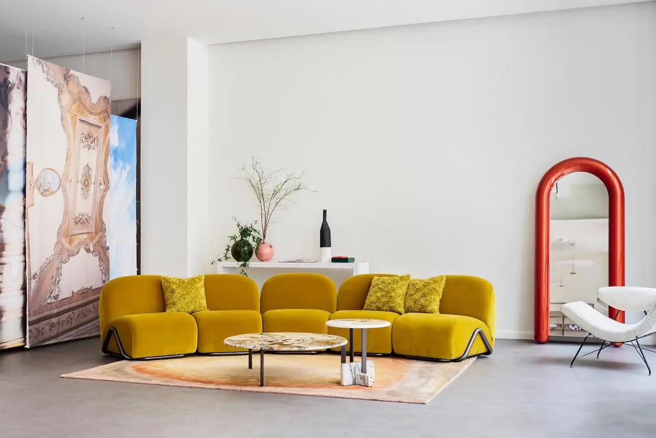 Tacchini Reversível Lounge Chair Designed by Martin Eisler in Stock 4