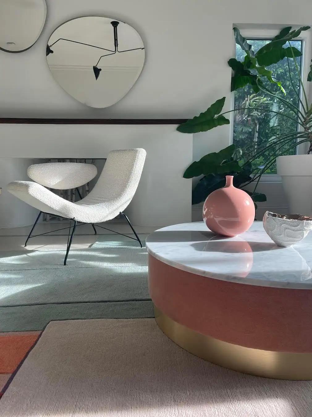 Tacchini Reversível Lounge Chair Designed by Martin Eisler in Stock 7
