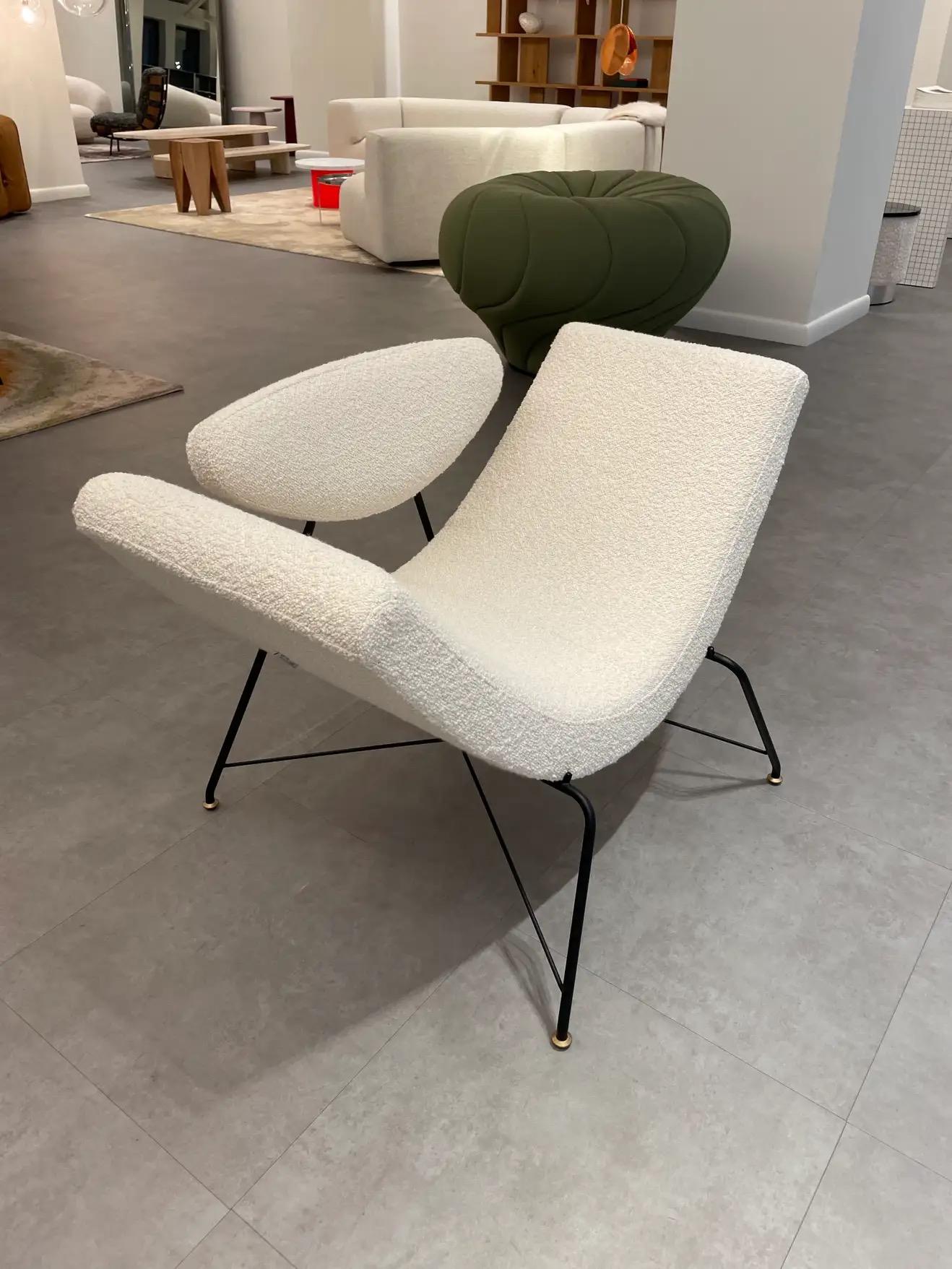 Contemporary Tacchini Reversível Lounge Chair Designed by Martin Eisler in Stock