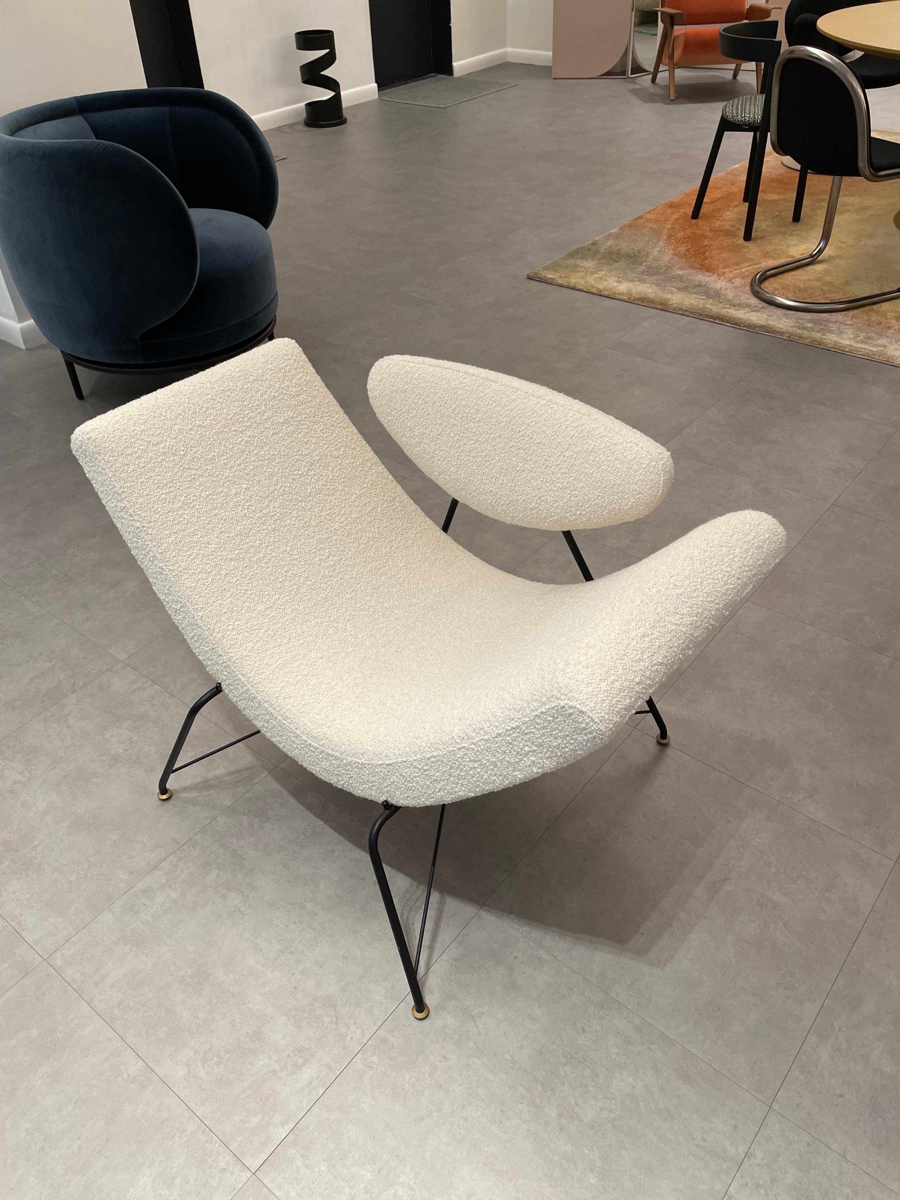 Fabric Tacchini Reversível Lounge Chair Designed by Martin Eisler in Stock