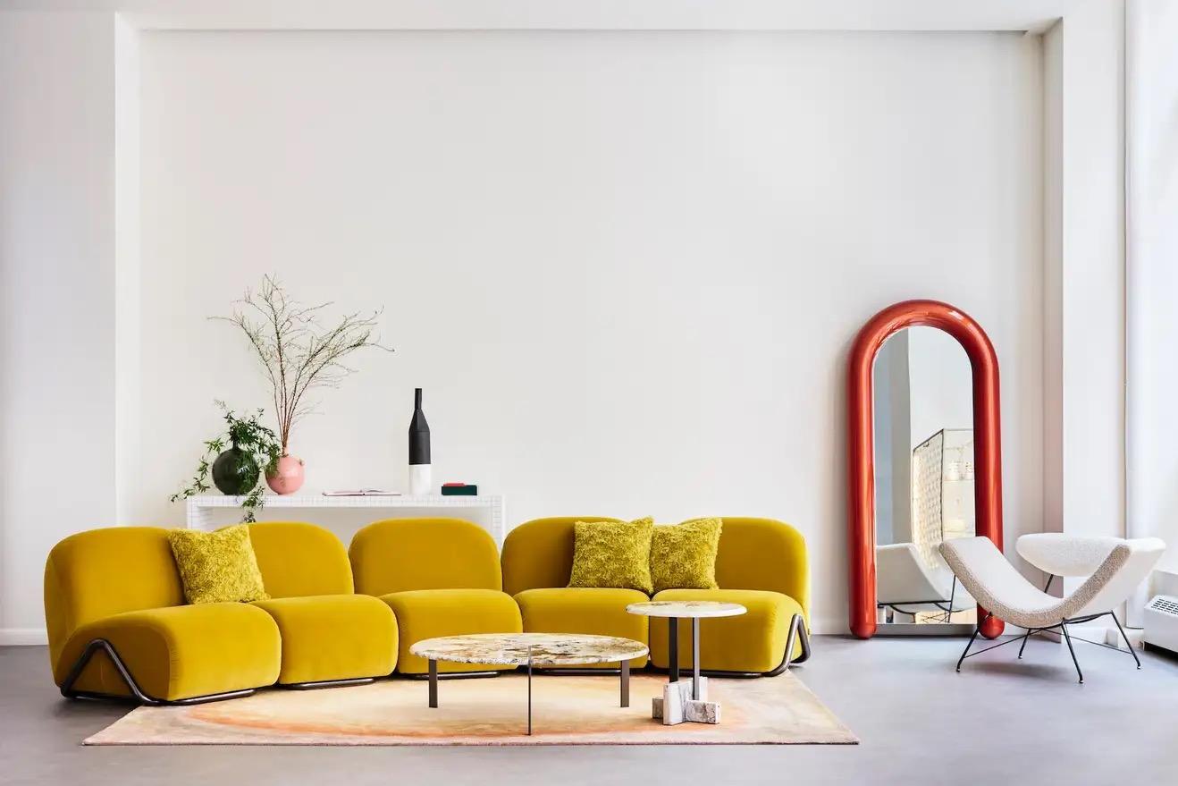 Tacchini Reversível Lounge Chair Designed by Martin Eisler in Stock 1