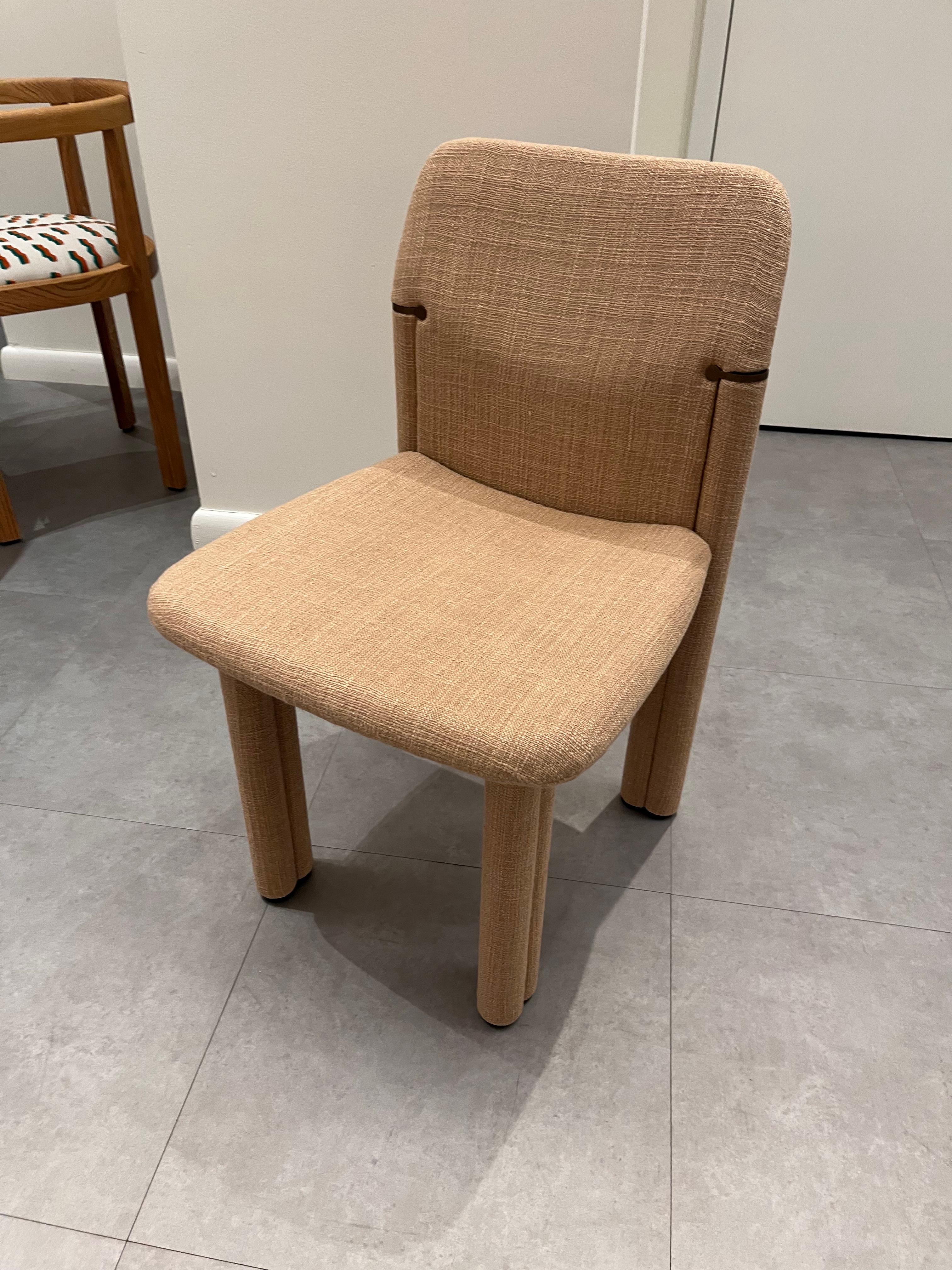 Fabric Tacchini Sempronia Chair by Tobia Scarpa in STOCK For Sale