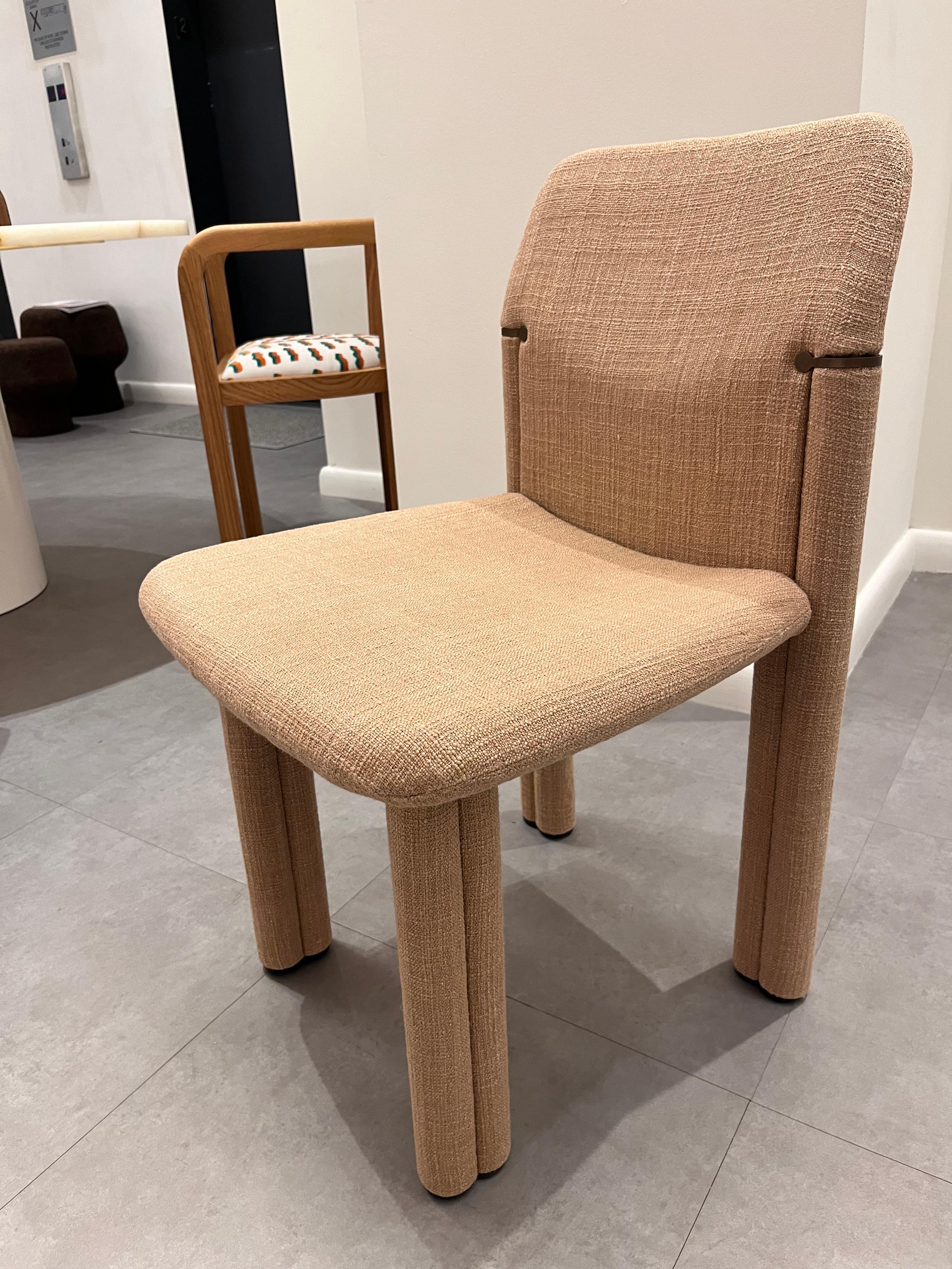 Fabric Tacchini Sempronia Chair by Tobia Scarpa in STOCK For Sale