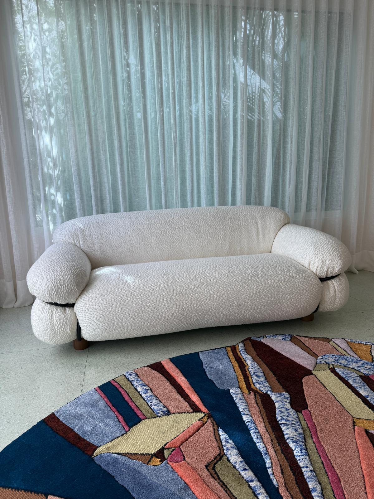 XXIe siècle et contemporain Canapé Tacchini Sesann de Gianfranco Frattini en STOCK en vente