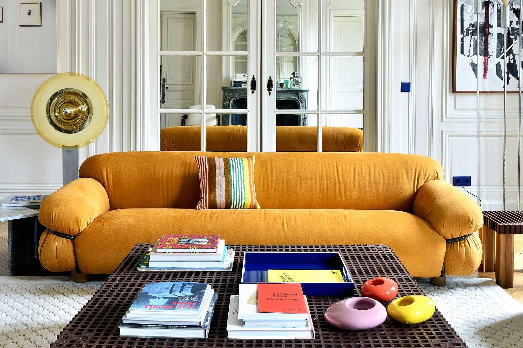 Anpassbares Tacchini Sesann-Sofa, entworfen von Gianfranco Frattini  im Angebot 8